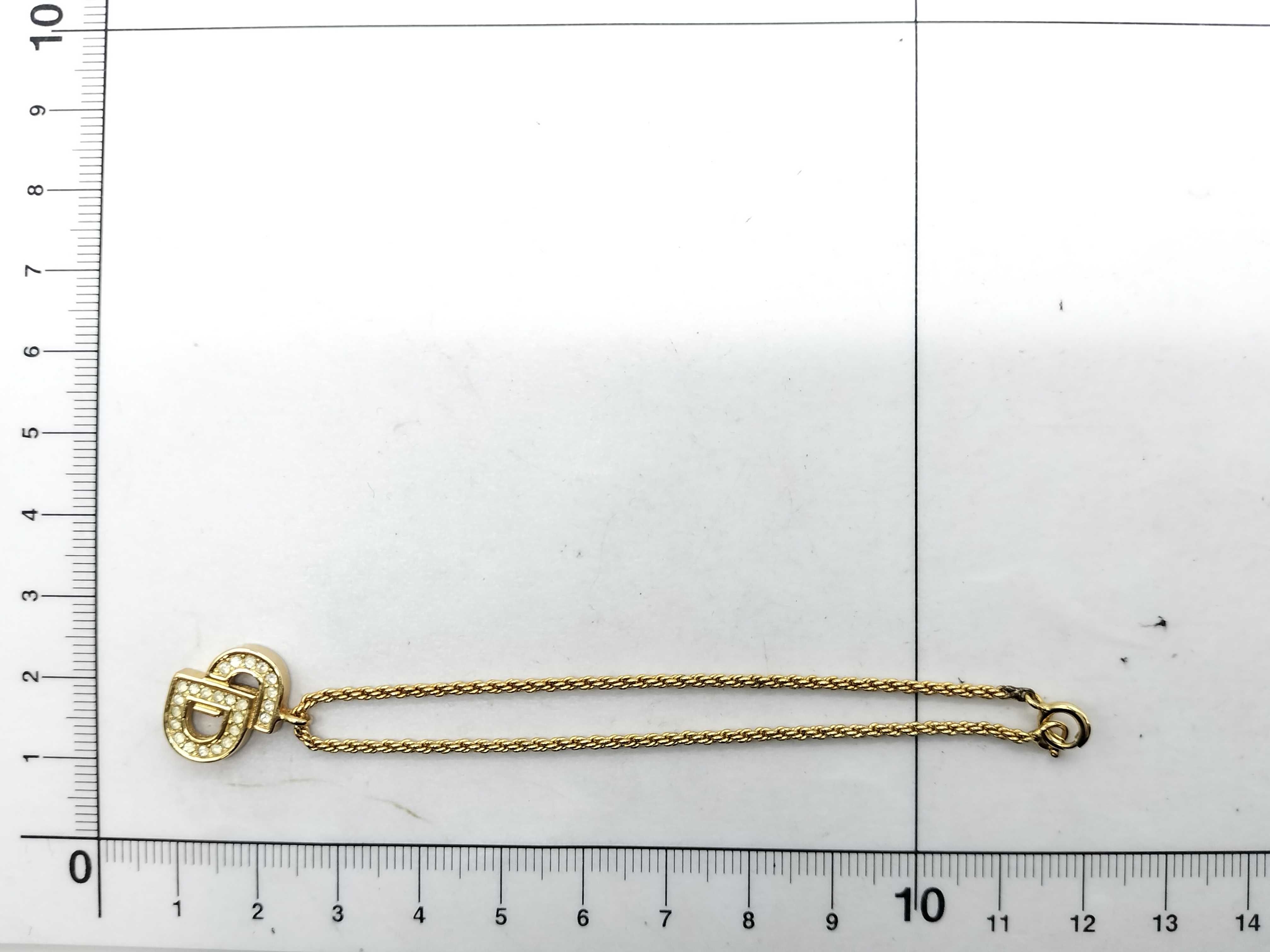 CD Logo Gold Bracelet Bracelet/Bangle — view 6