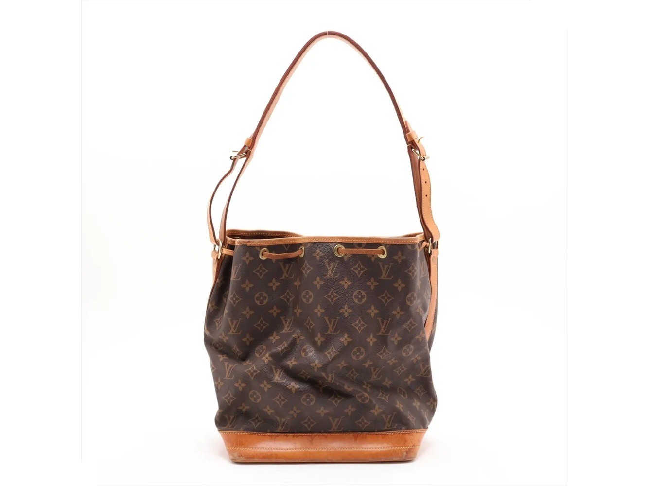 Monogram Noe M42224 Leather Shoulder Bag — view 2