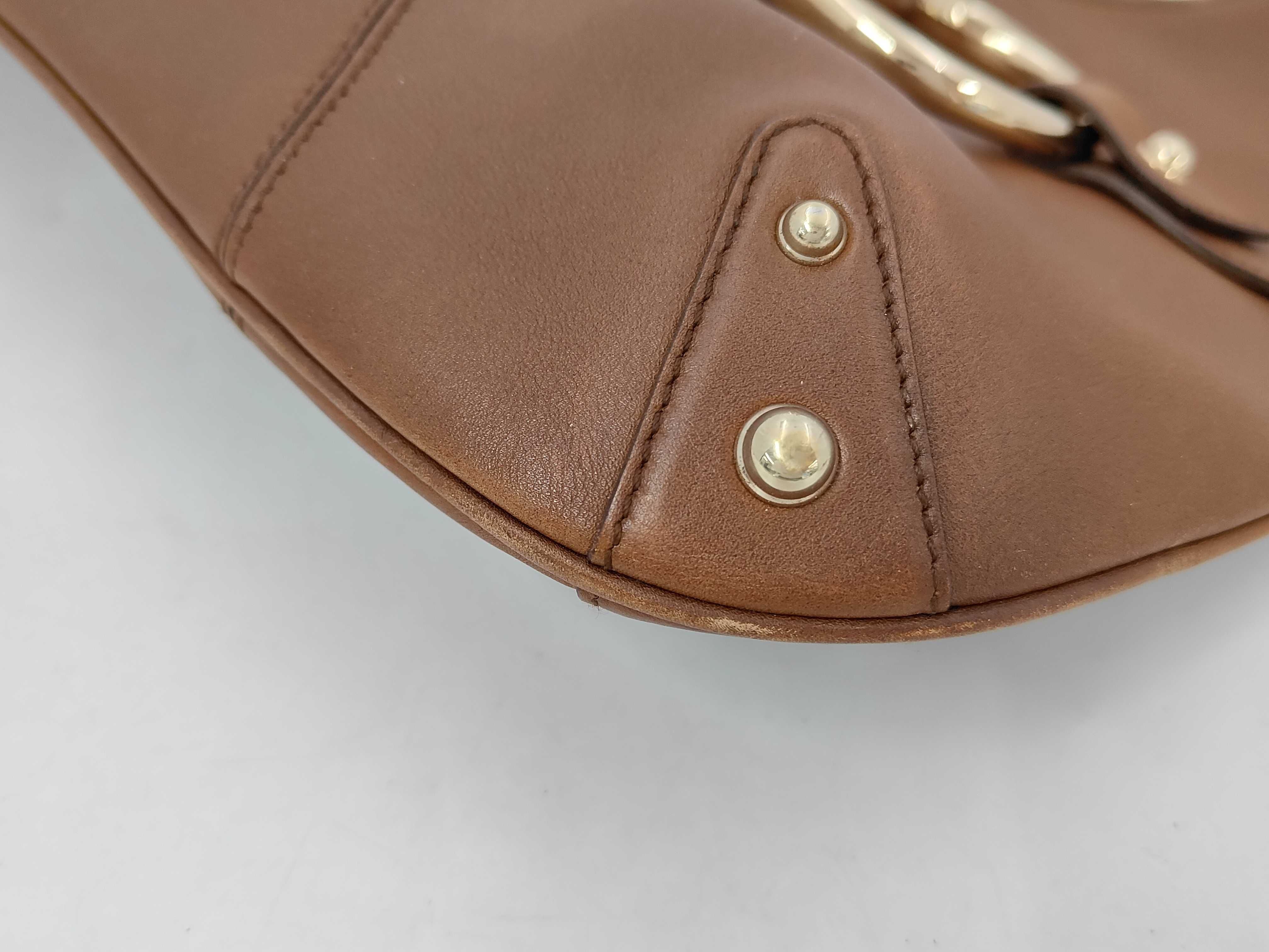 131026 Leather Shoulder Bag — view 4