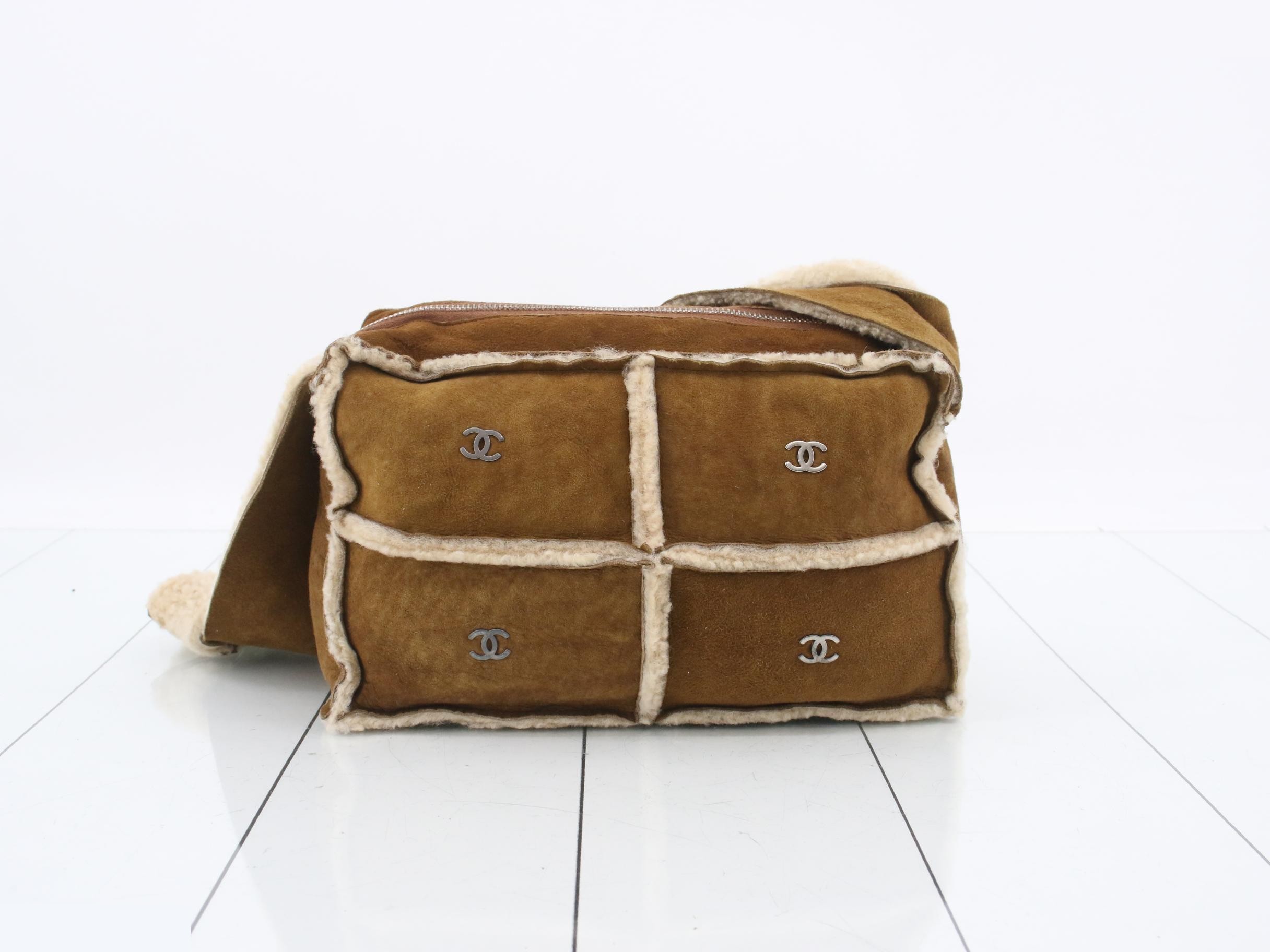 Coco Mark sheepskin shoulder bag, with card and sticker, item number 6. — view 2