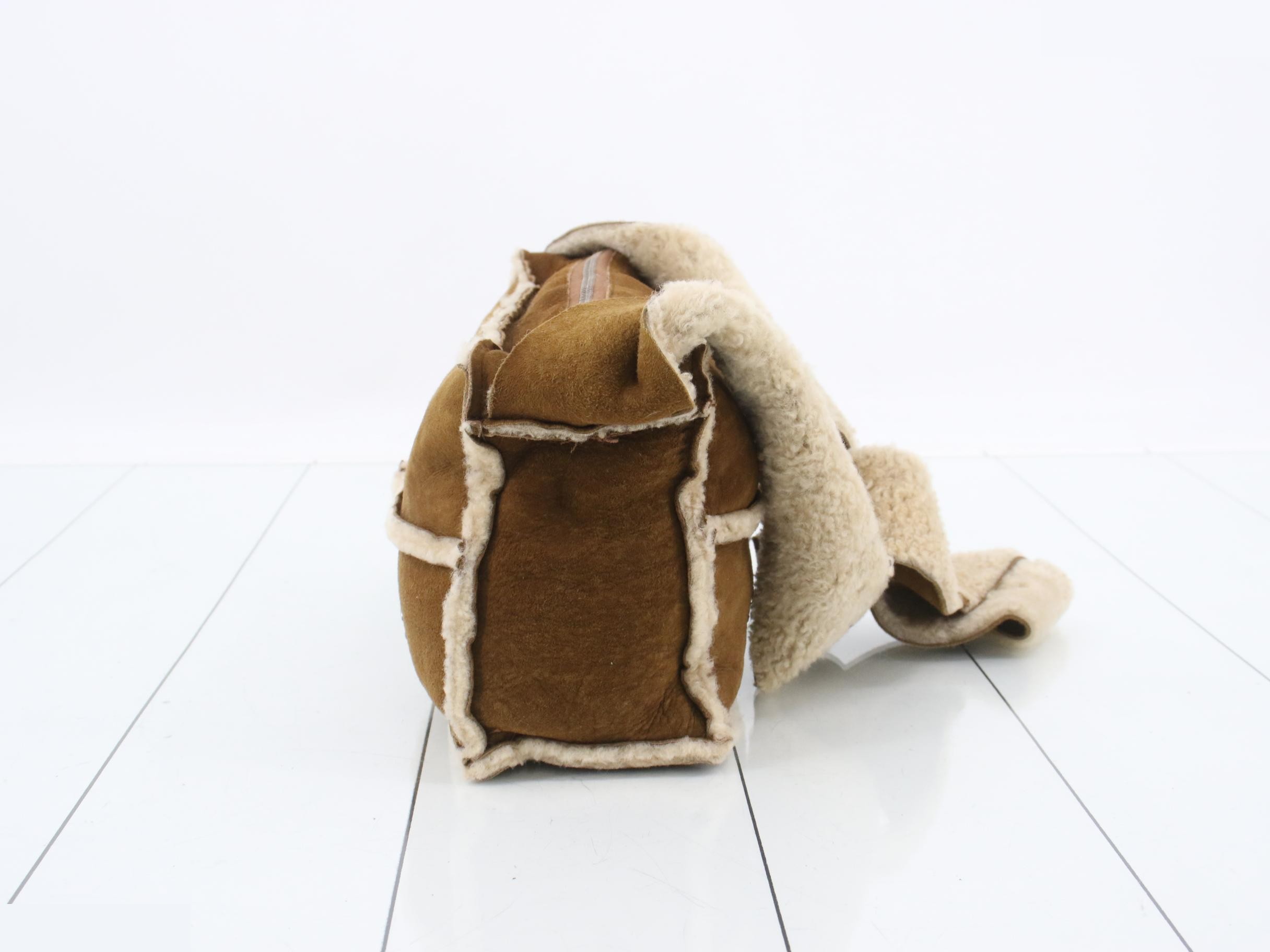 Coco Mark sheepskin shoulder bag, with card and sticker, item number 6. — view 4