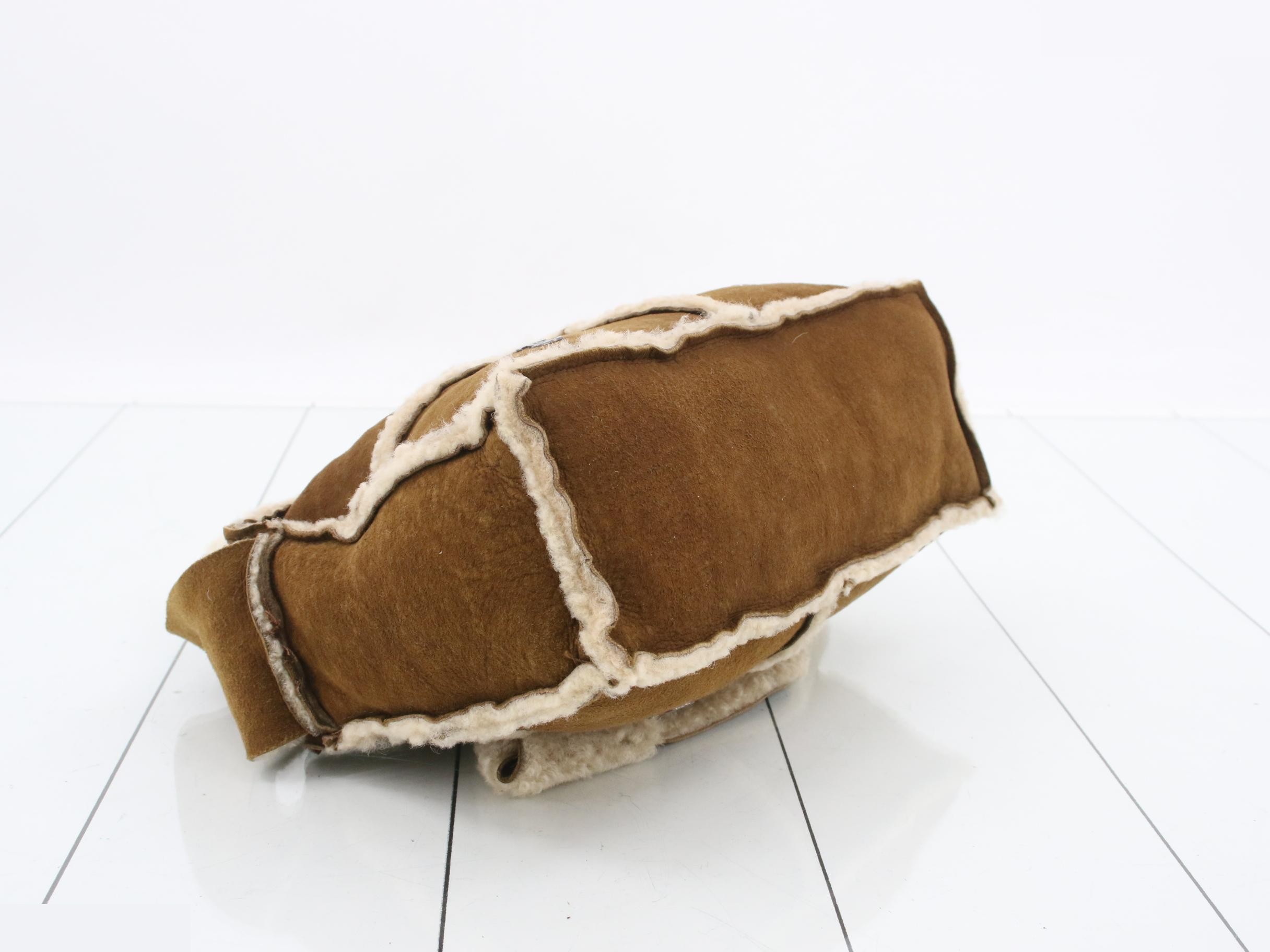 Coco Mark sheepskin shoulder bag, with card and sticker, item number 6. — view 5