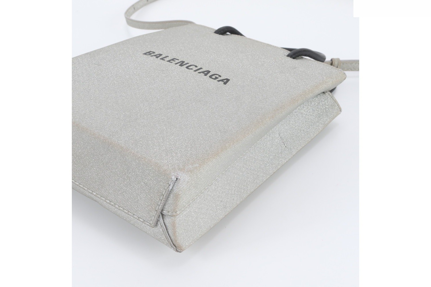 Shopping Phone Holder Leather 2-Way Shoulder Bag — view 5