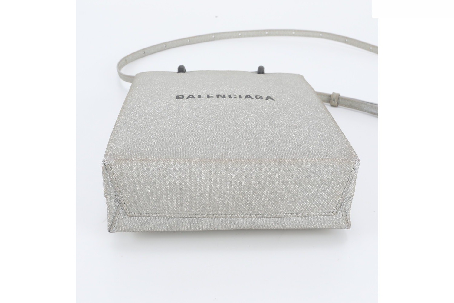 Shopping Phone Holder Leather 2-Way Shoulder Bag — view 6