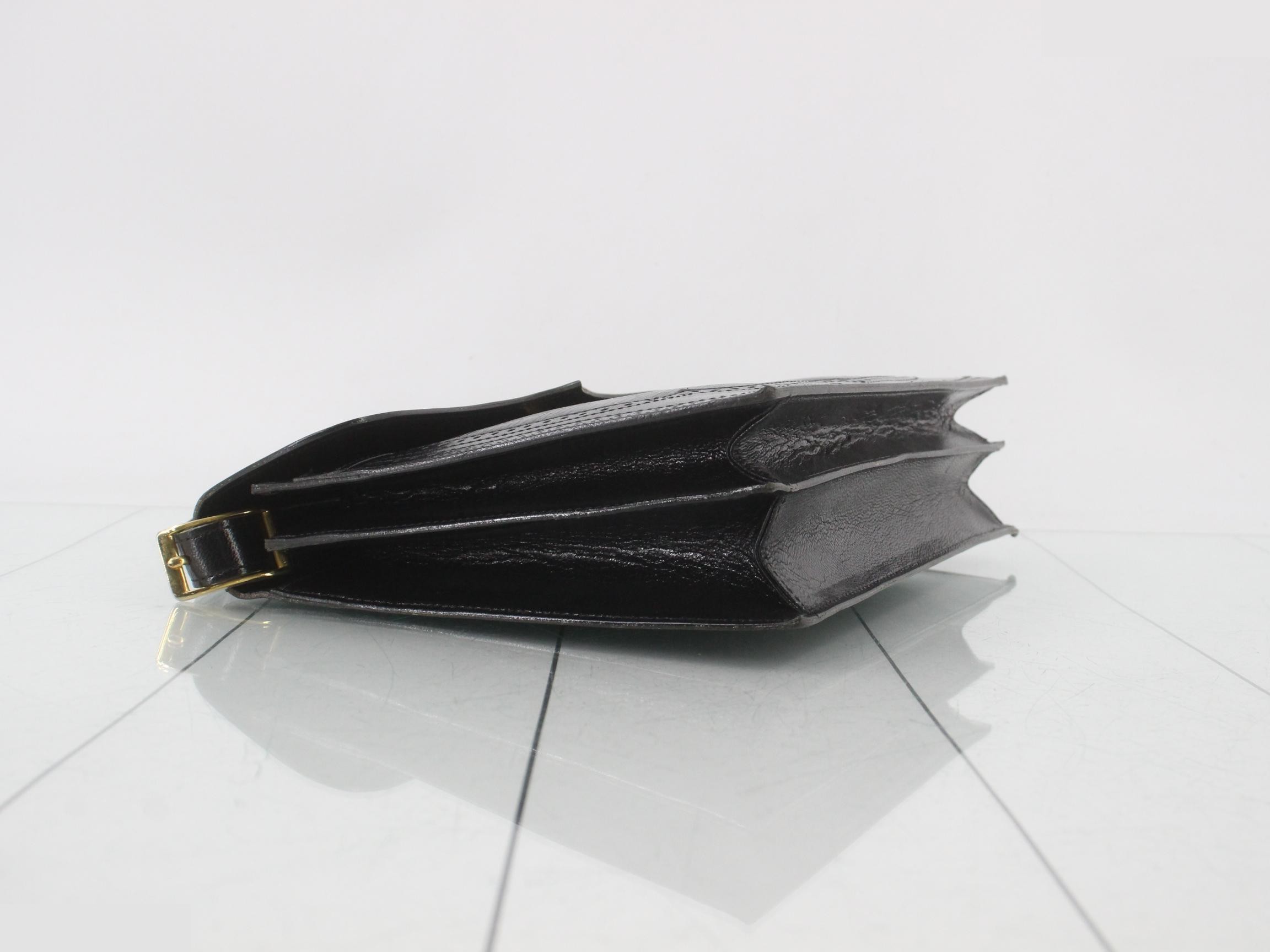 Black Crossbody Shoulder Bag — view 5