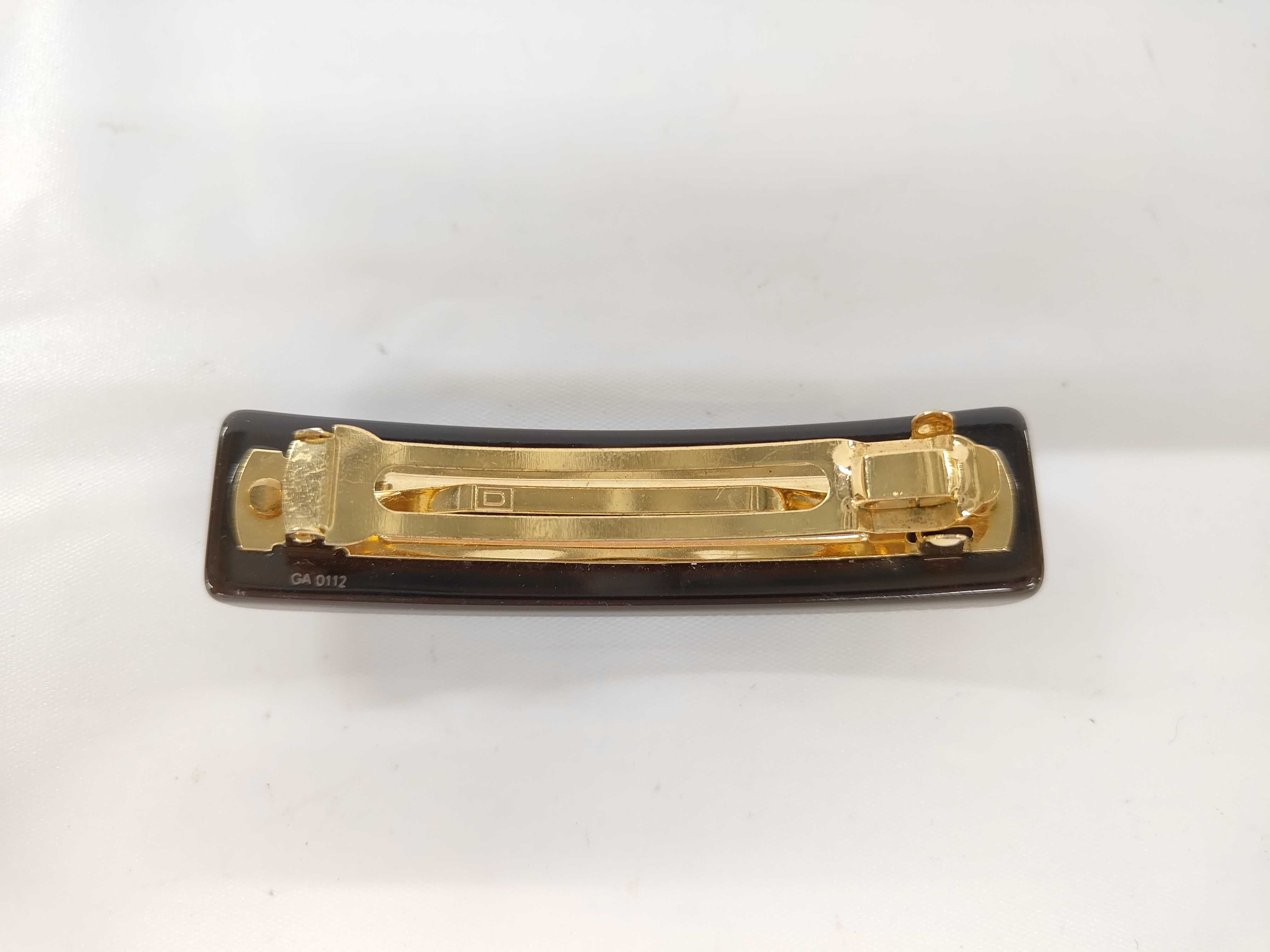 Brown Resin GP Hardware Monogram M65660 Hair Accessory — view 2