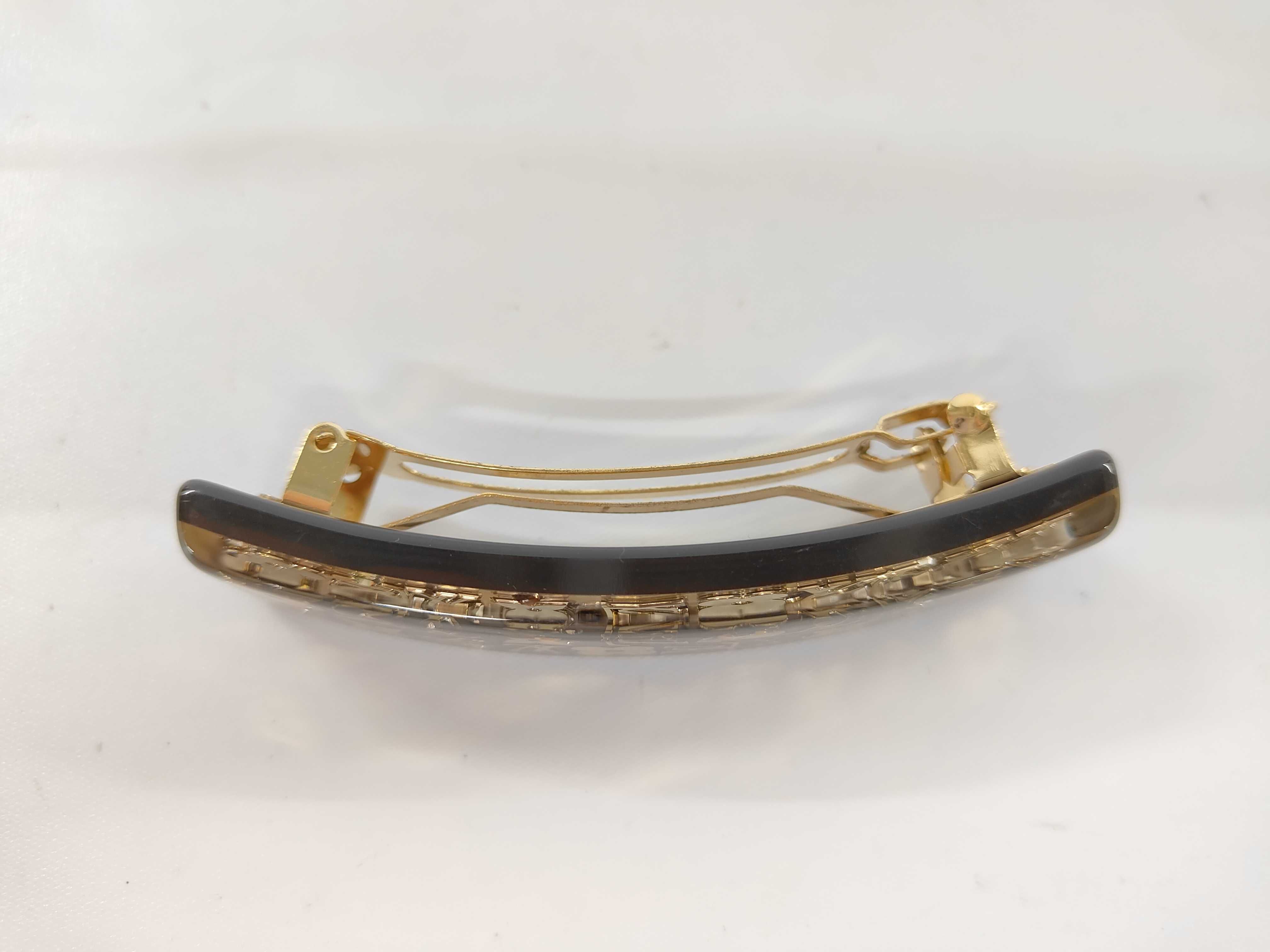 Brown Resin GP Hardware Monogram M65660 Hair Accessory — view 4