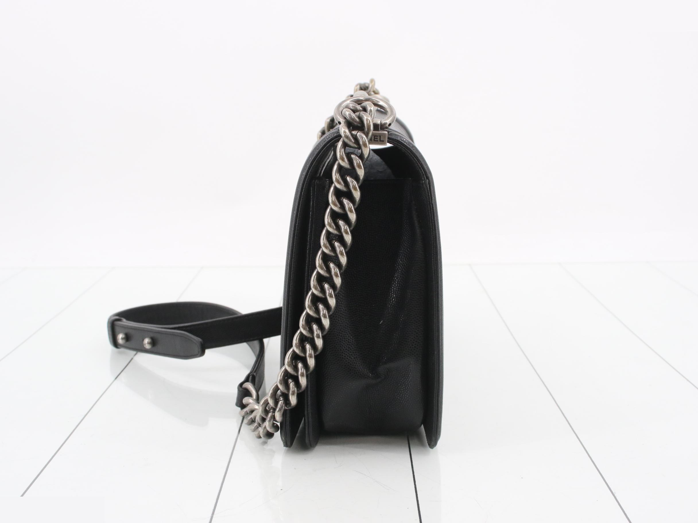 Boy Chanel Matelassé Shoulder Bag A92193 — view 3
