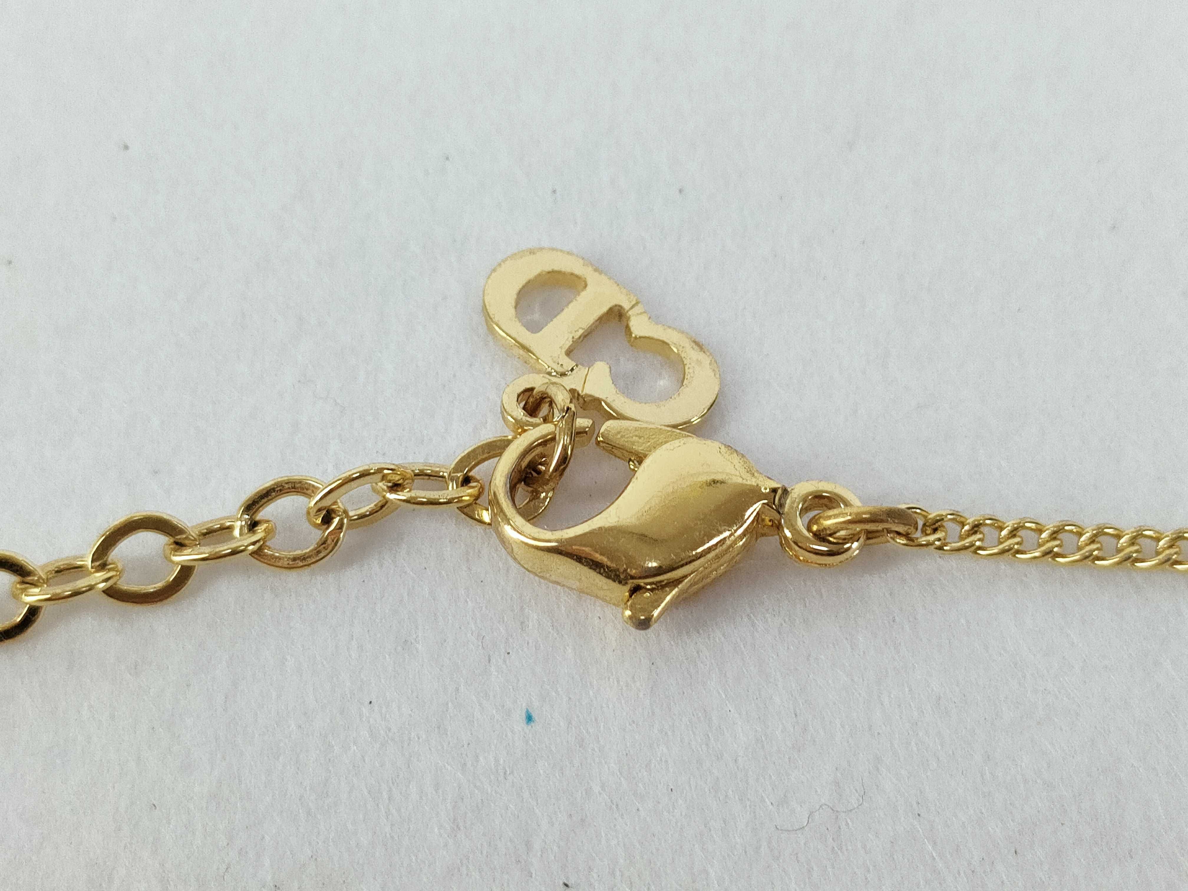 CD Rhinestone Necklace — view 3