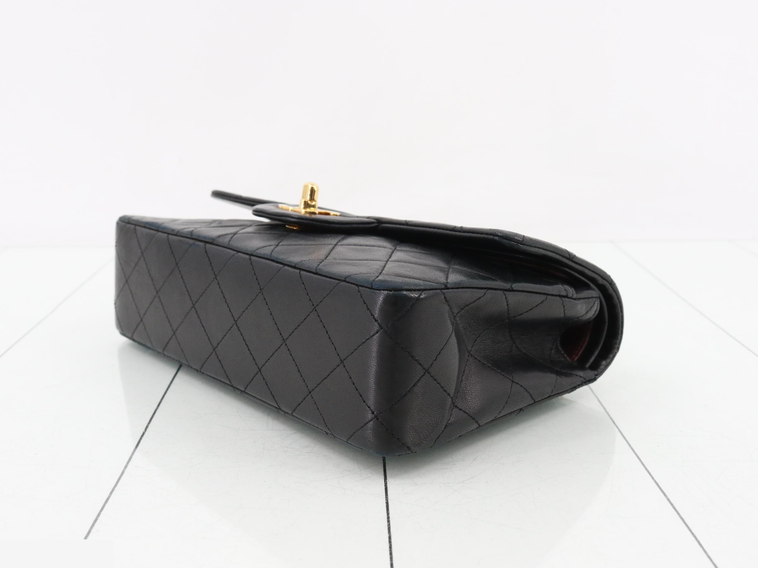 Matelassé Double Flap Chain Shoulder Bag — view 6