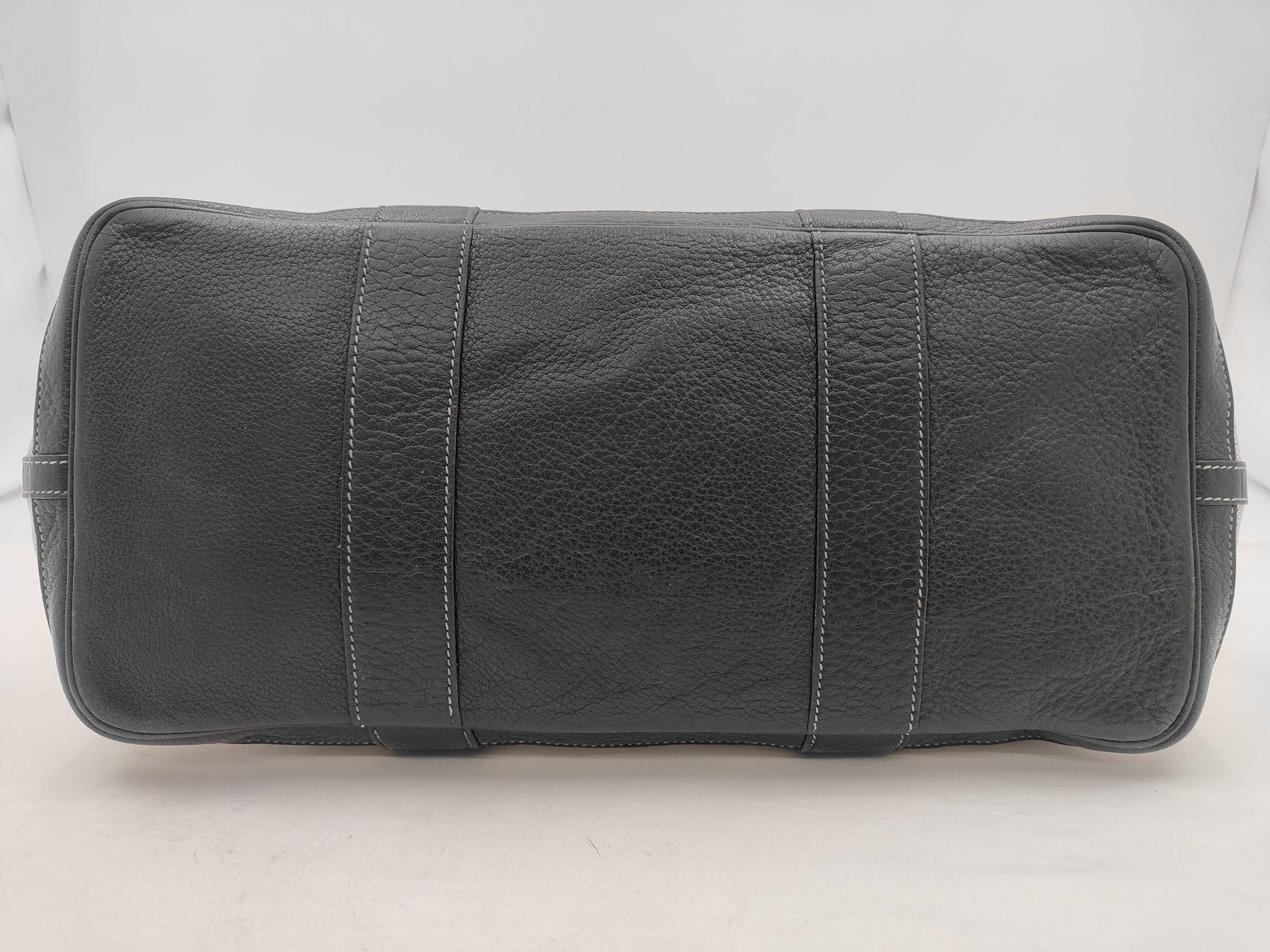 Garden Party PM Tote Bag Shoulder Bag Gray x Black Tote Bag — view 7