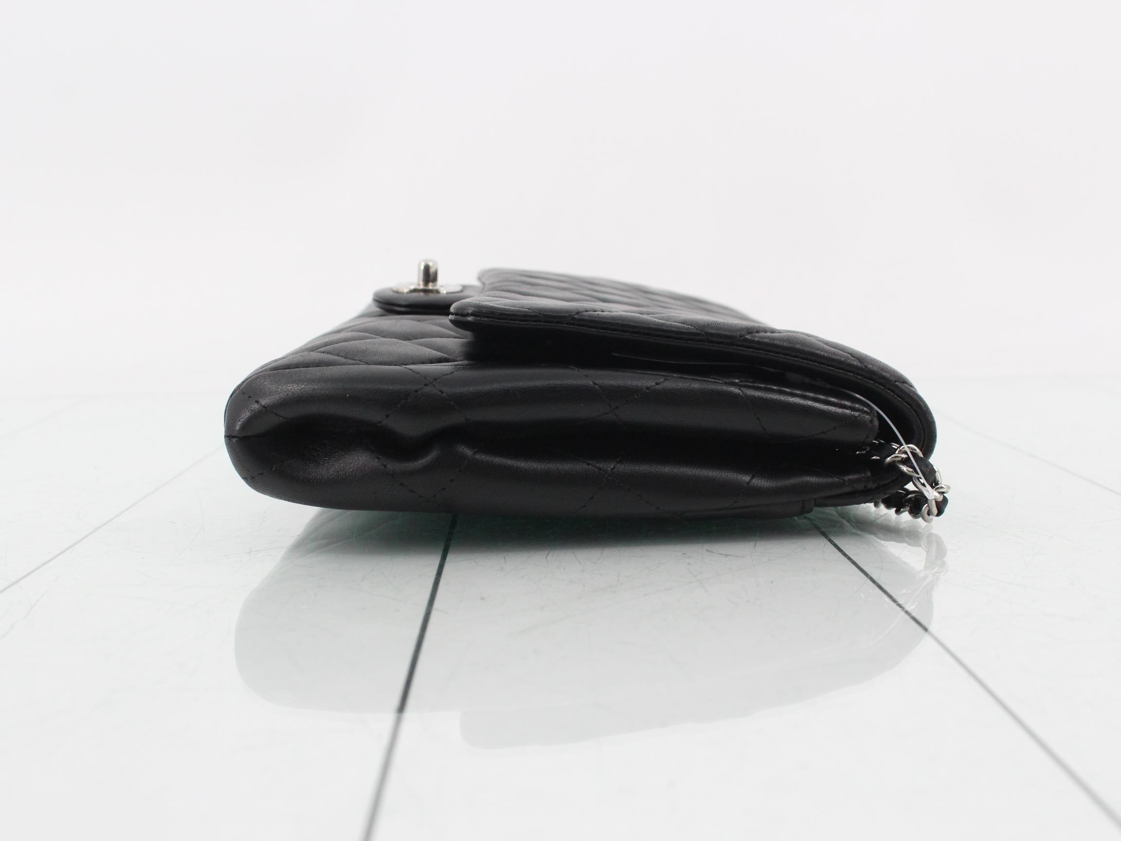 Matelassé Lambskin Turnlock Chain Semi-Shoulder Bag — view 3