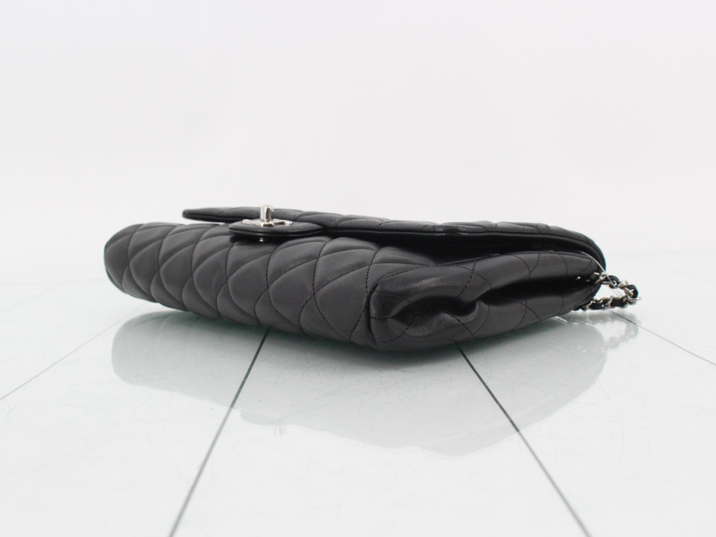 Matelassé Lambskin Turnlock Chain Semi-Shoulder Bag — view 6