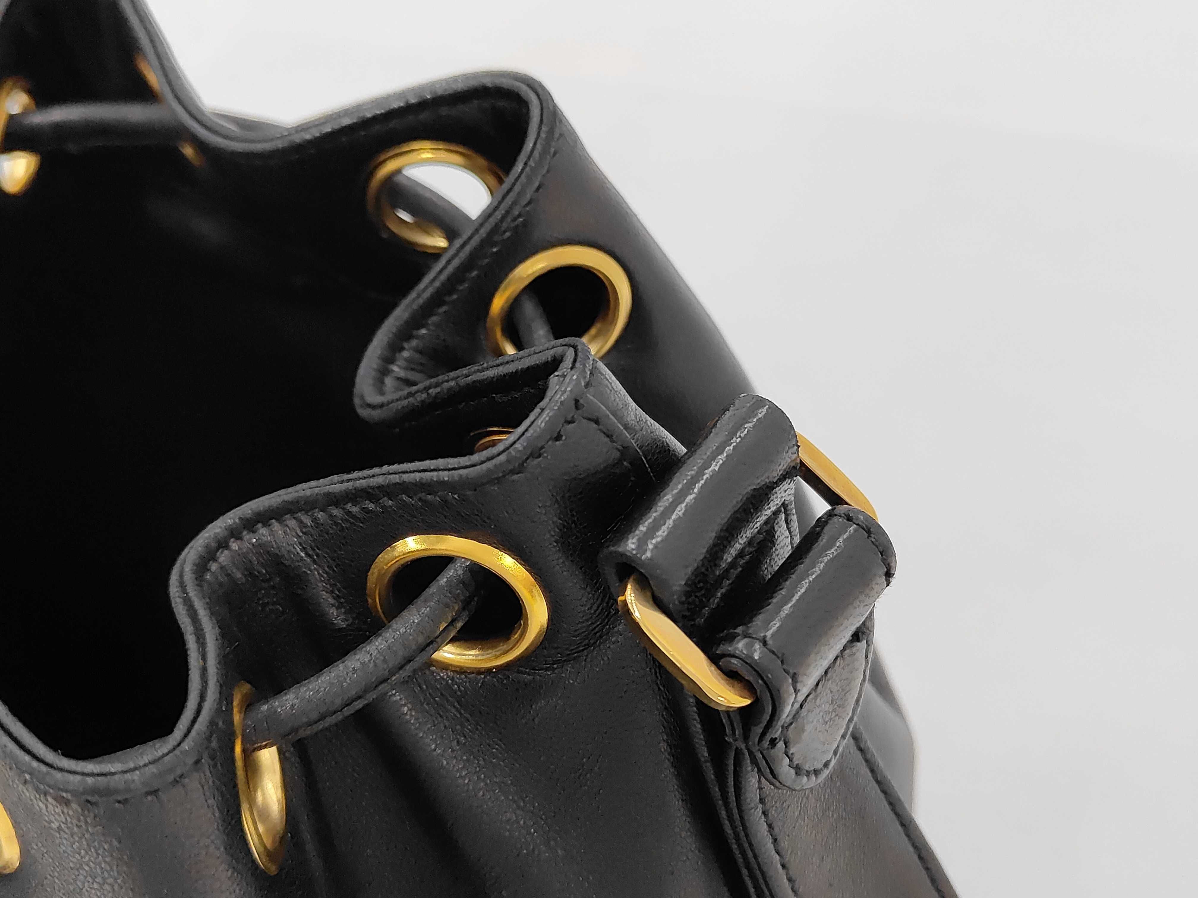 Caviar Skin Drawstring Triple Coco Bag Shoulder Bag — view 7