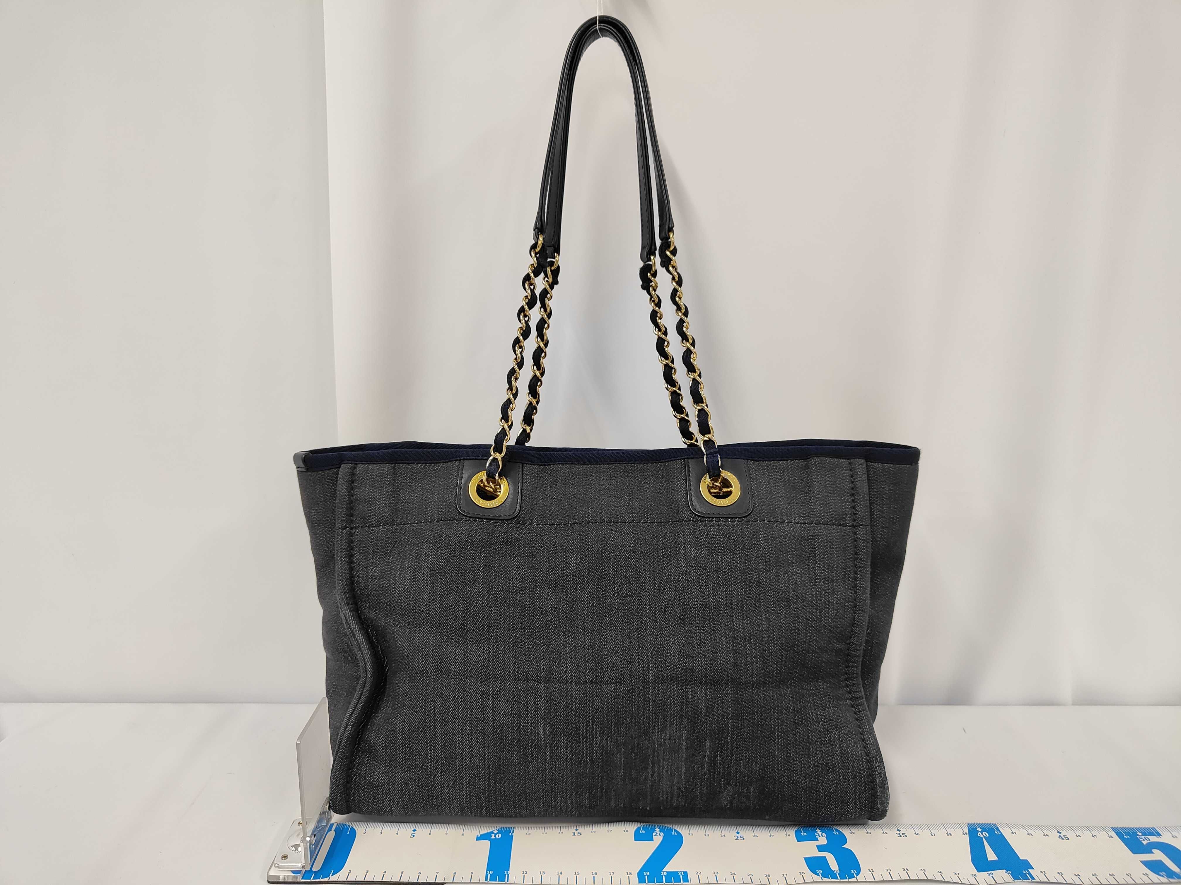 Deauville Denim Tote MM Tote Bag — view 2