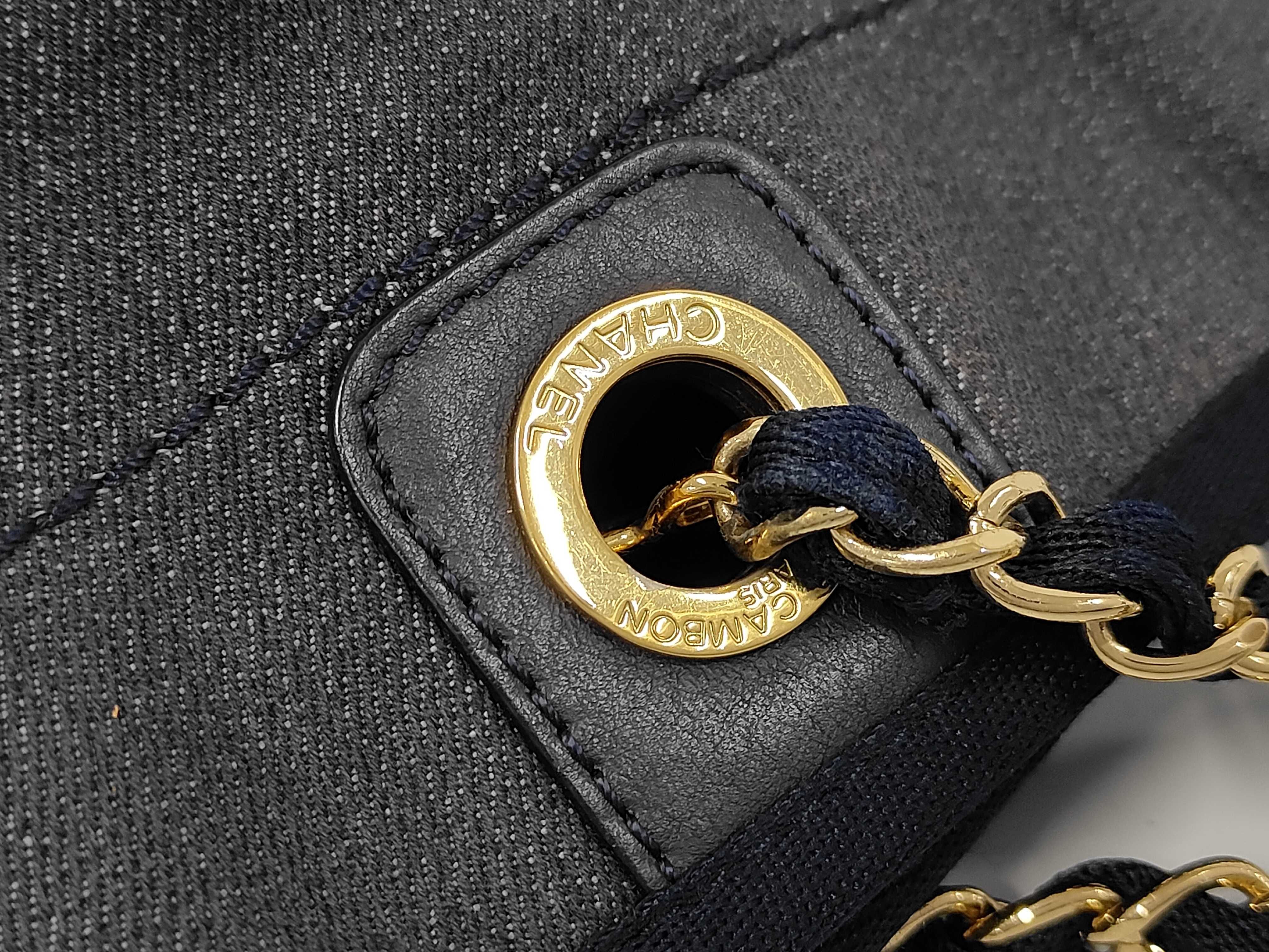 Deauville Denim Tote MM Tote Bag — view 5