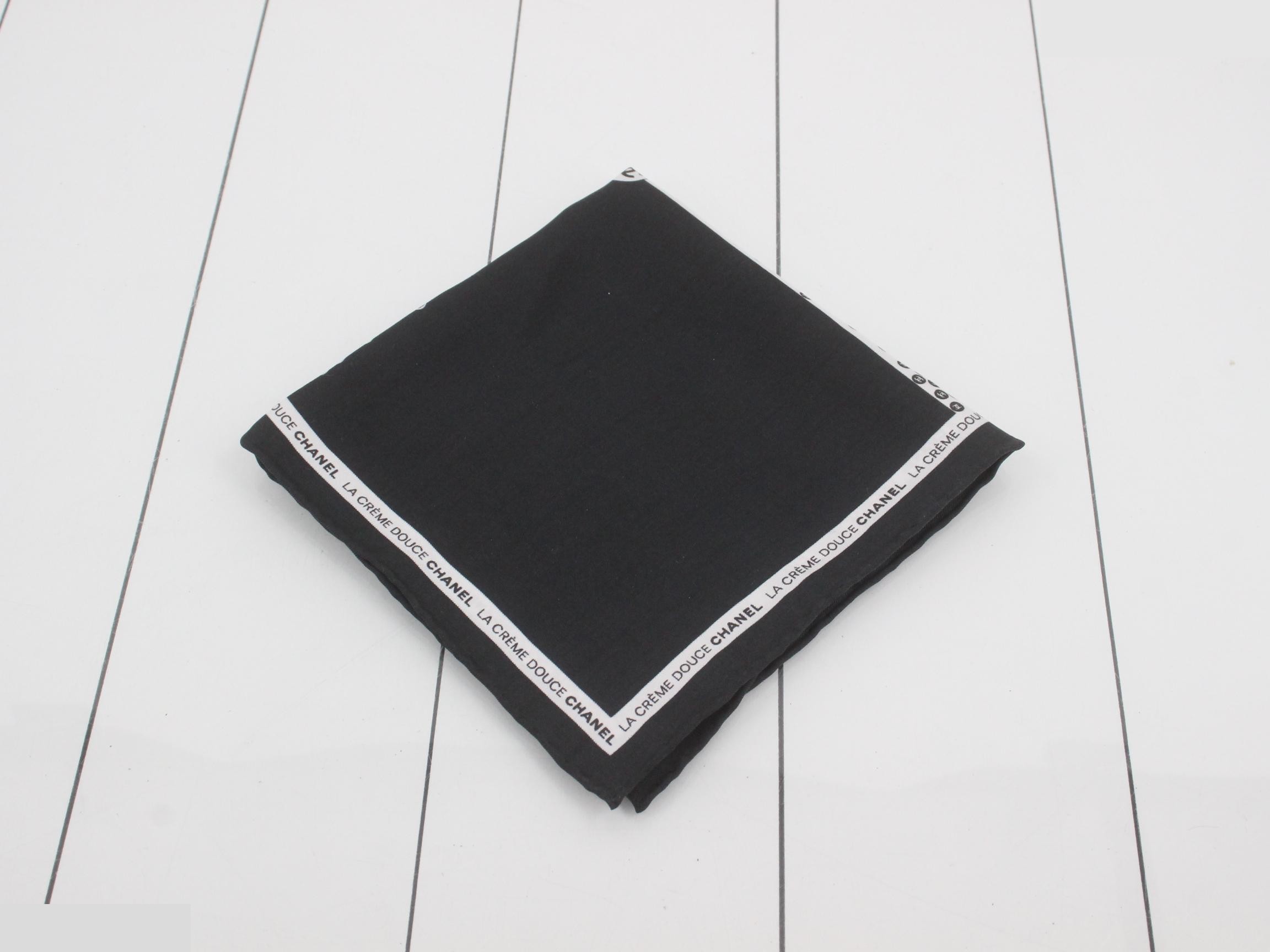 Coco Mark Silk Scarf (with tag) — view 2