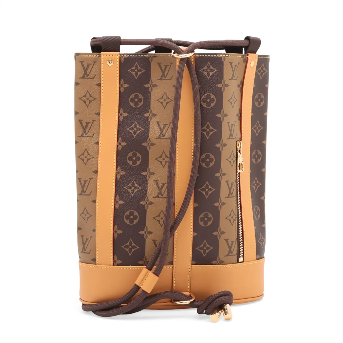 Vuitton x NIGO Monogram Stripe Randonnée Messenger M45968 Brown RFID reaction available — view 2