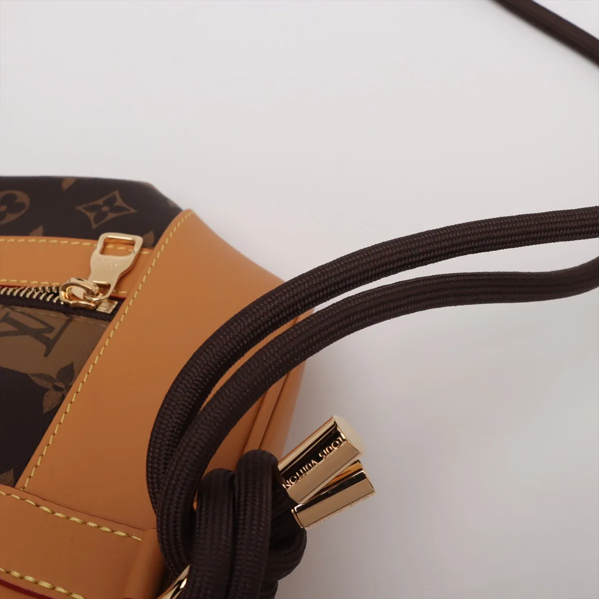 Vuitton x NIGO Monogram Stripe Randonnée Messenger M45968 Brown RFID reaction available — view 14