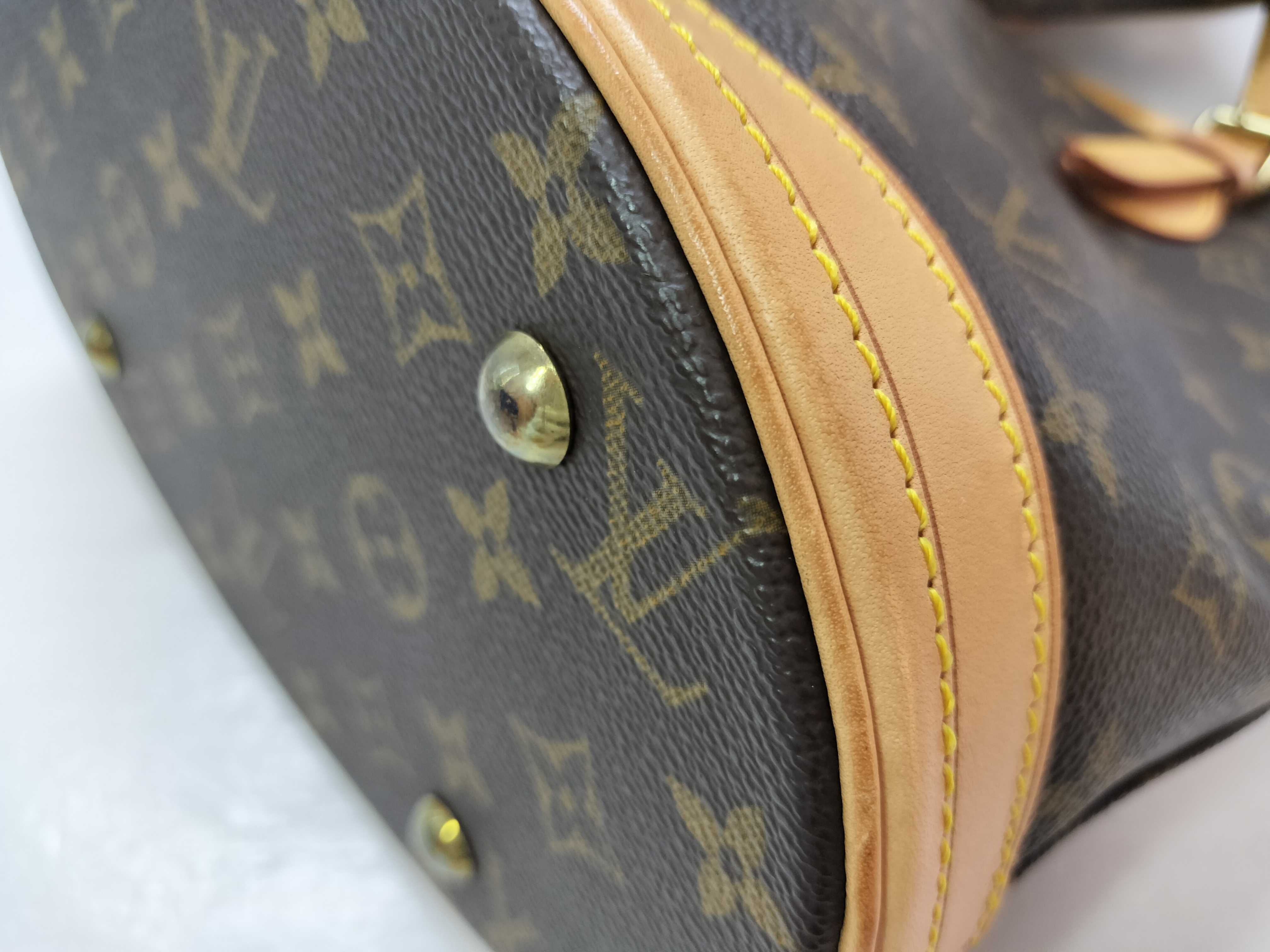 Monogram Bucket PM M42238 FL0091 Brown Tote Bag — view 6