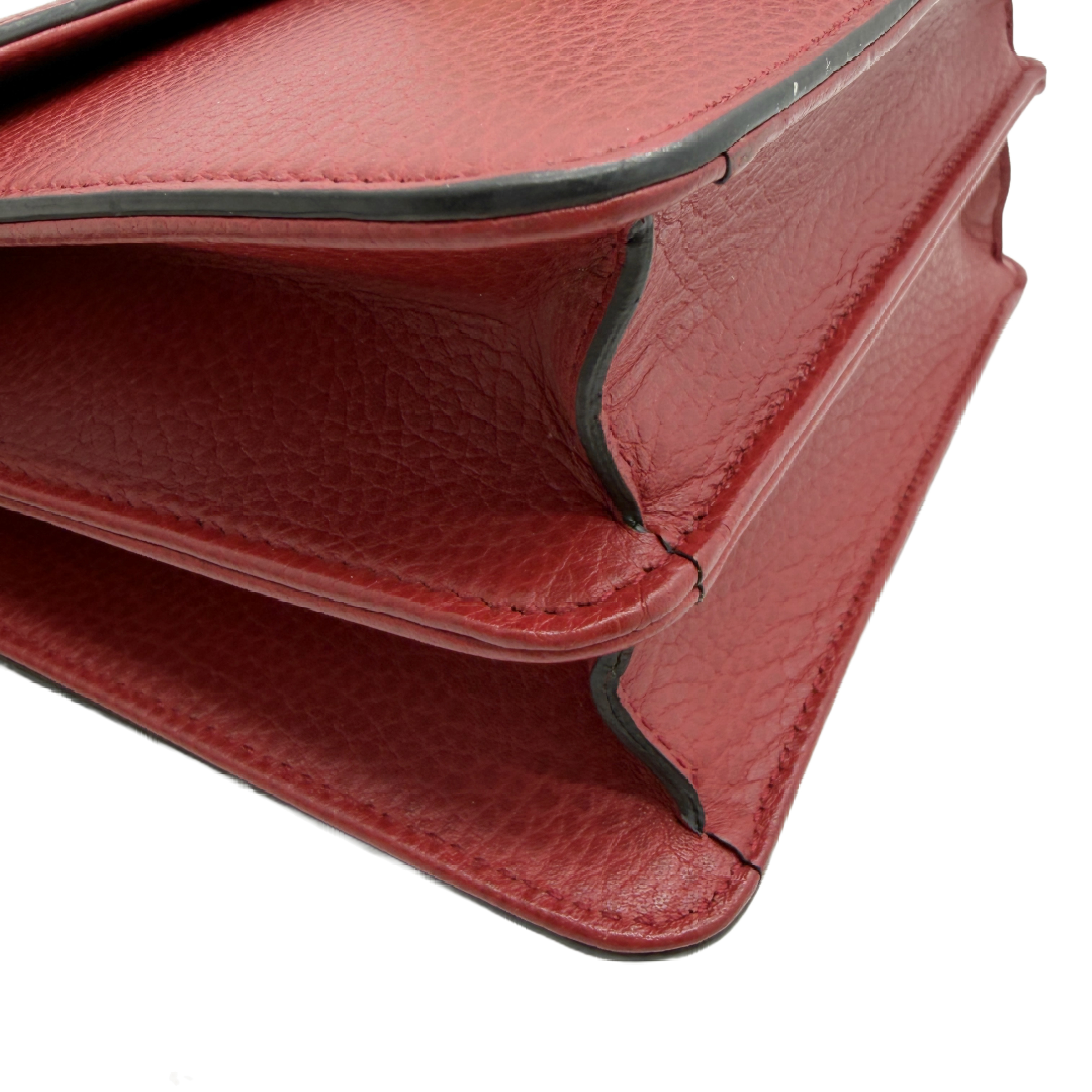 Interlocking G Leather Chain Shoulder Bag — view 4