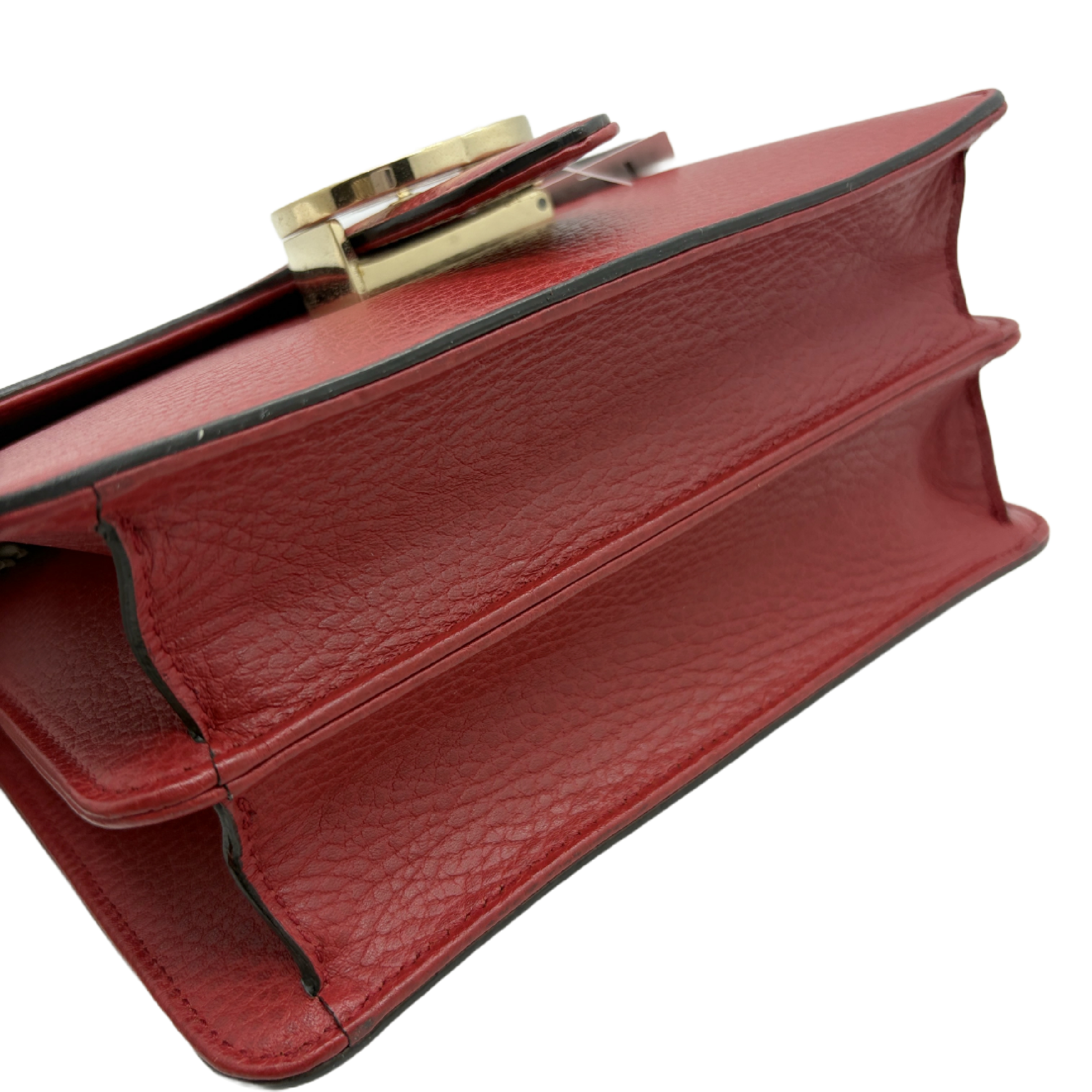 Interlocking G Leather Chain Shoulder Bag — view 5