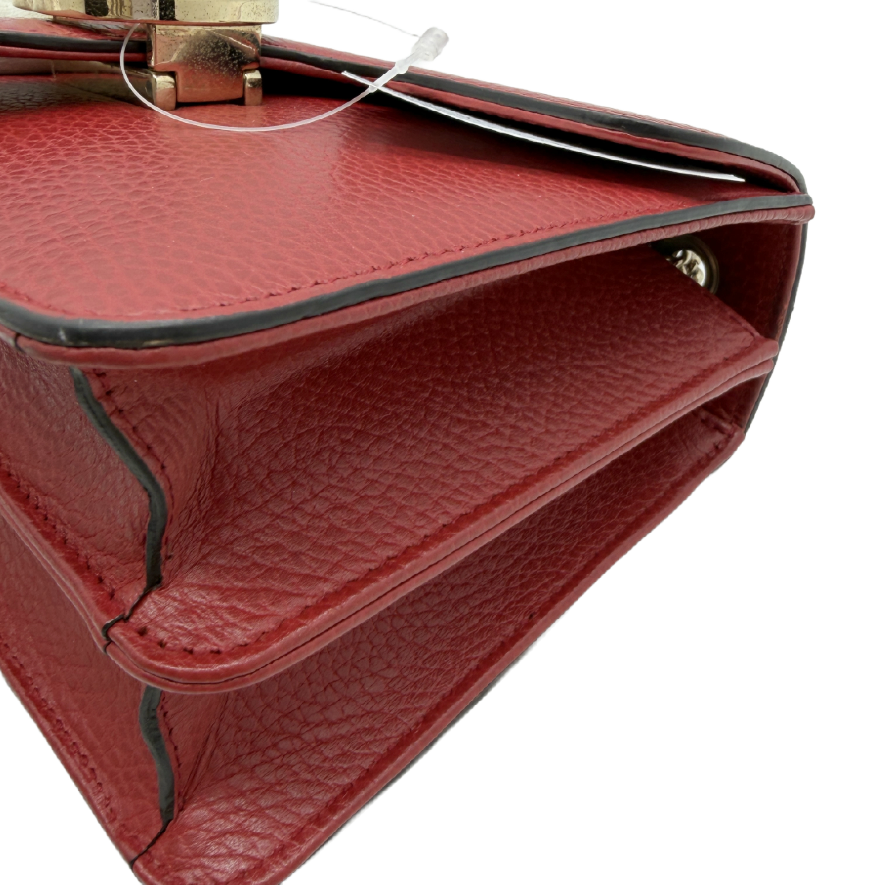 Interlocking G Leather Chain Shoulder Bag — view 7