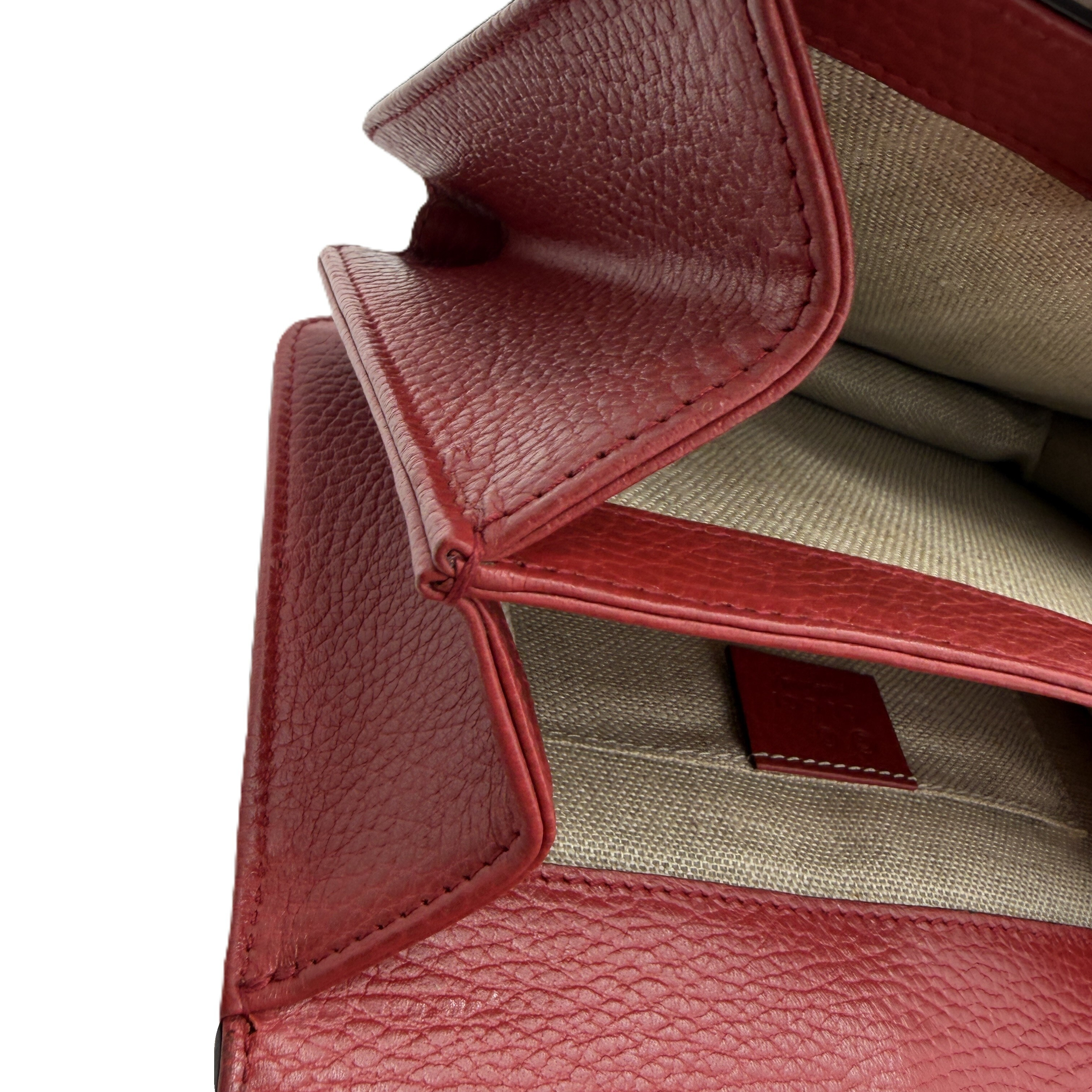 Interlocking G Leather Chain Shoulder Bag — view 9