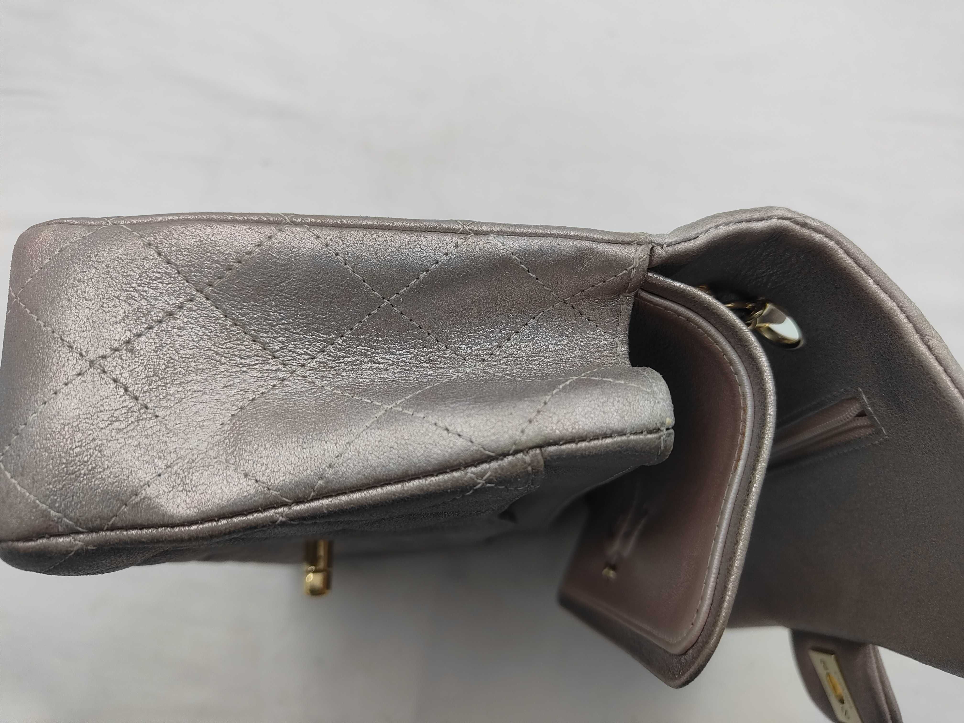 Metallic Double Flap Shoulder Bag (Serial Number 19) — view 12