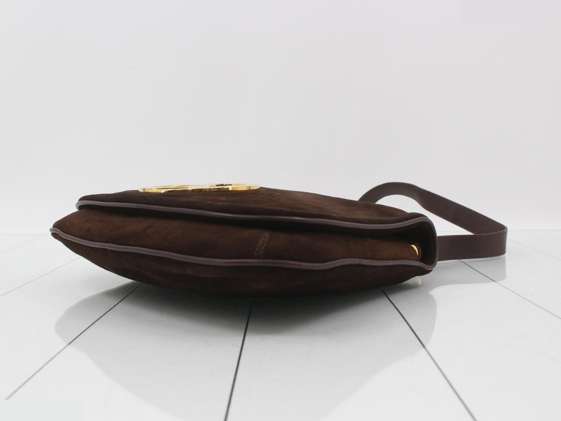 Blondie Suede Shoulder Bag — view 6