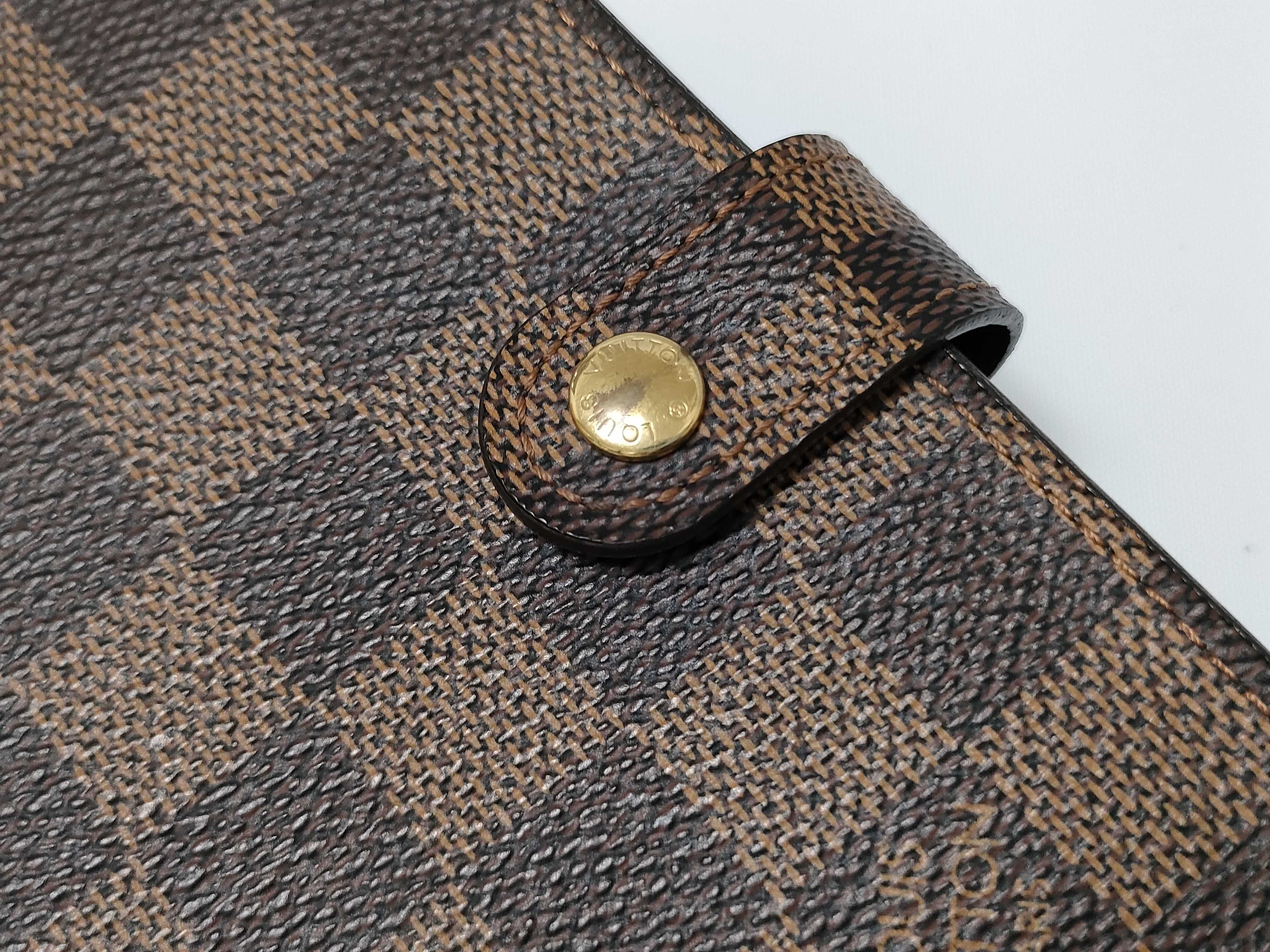 Damier Ebene Agenda PM R20700 Notebook Cover — view 3