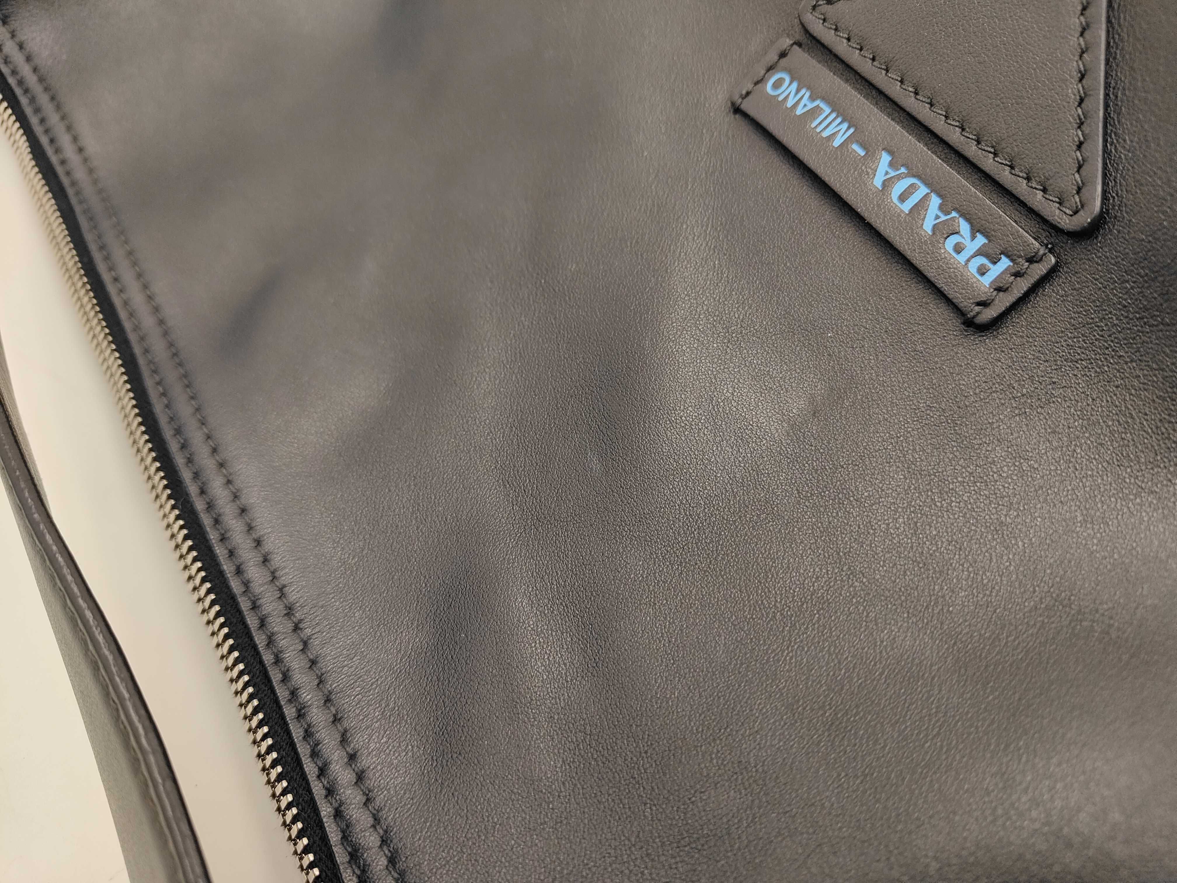 BAG LEATHER HOBO BLACK ONE SHOULDER 1BC066 Shoulder Bag — view 11