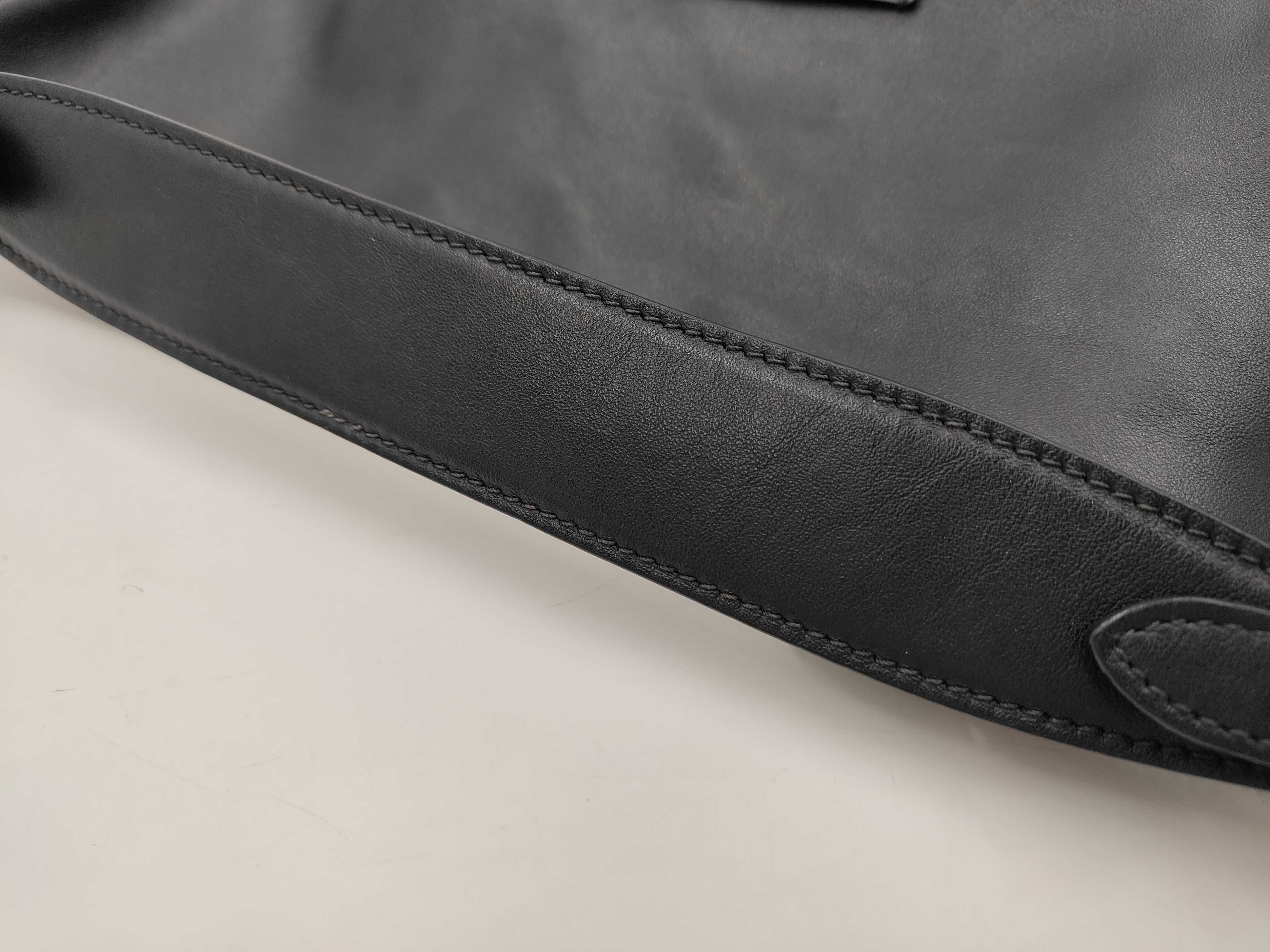 BAG LEATHER HOBO BLACK ONE SHOULDER 1BC066 Shoulder Bag — view 8