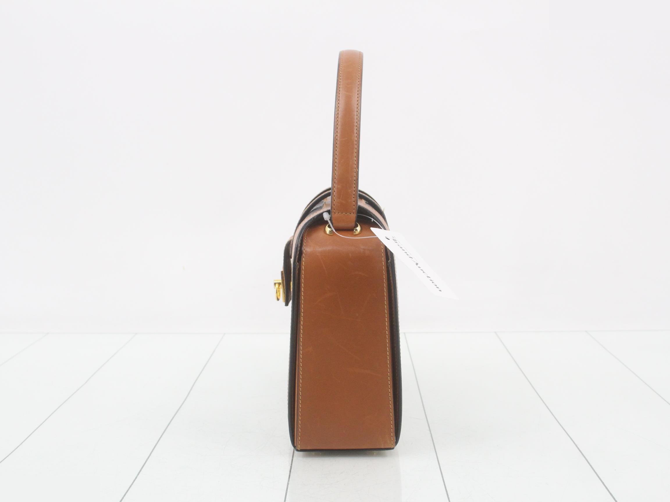 Gancini Leather Handbag — view 3