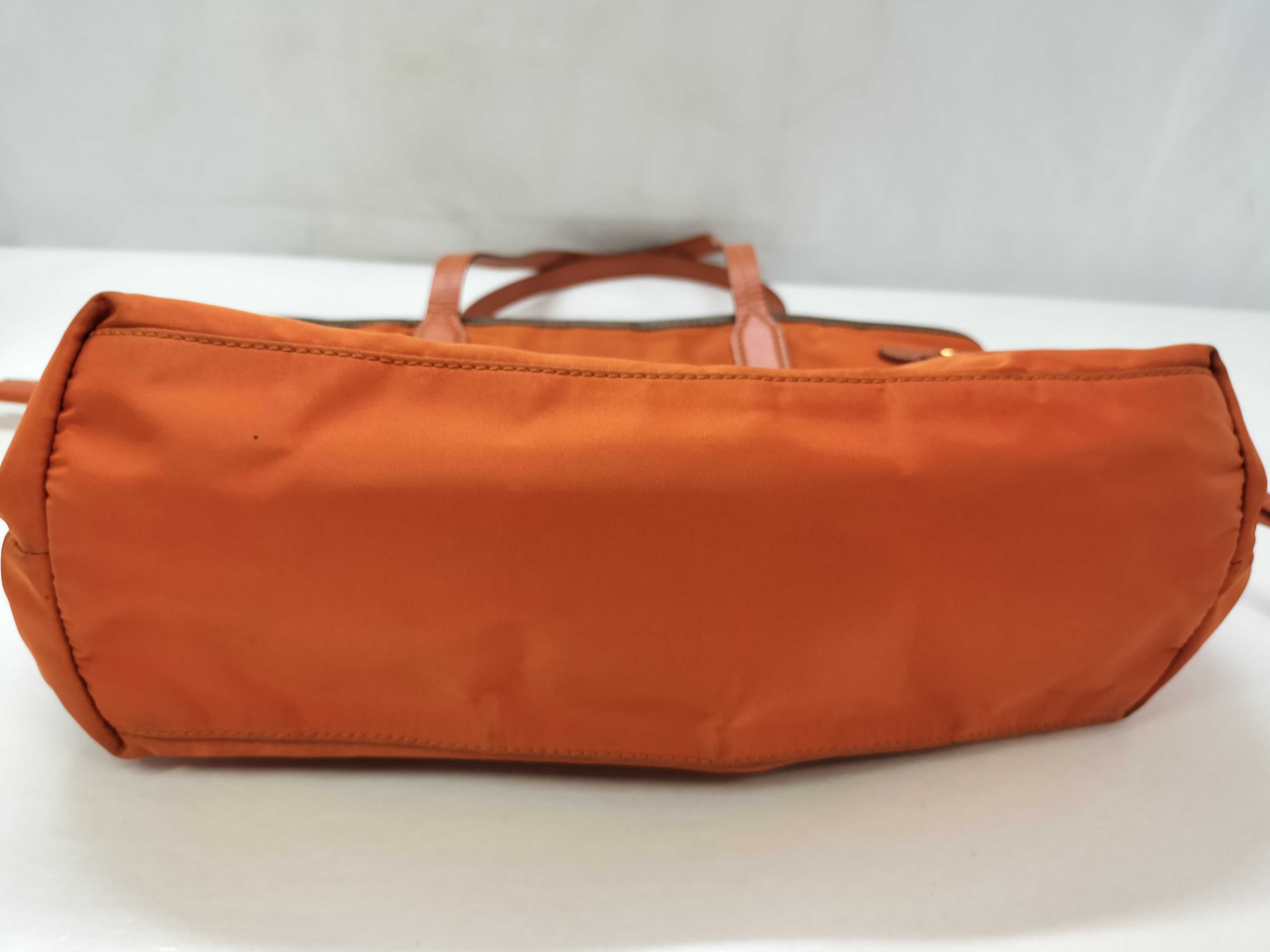 Nylon Prada Tote Bag Orange Tote Bag — view 15