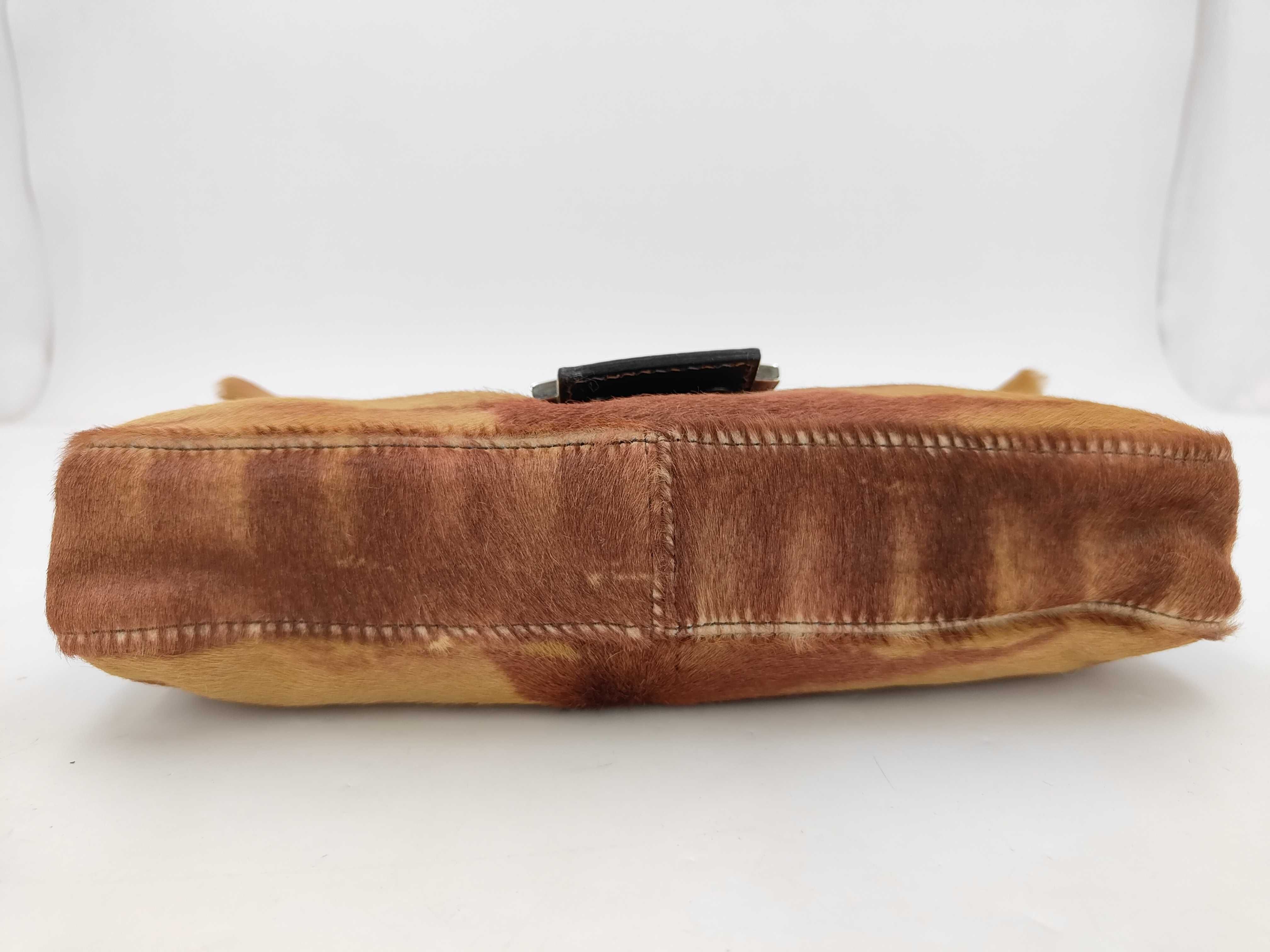 Mamma Calf Hair Zebra Shoulder Bag — view 3