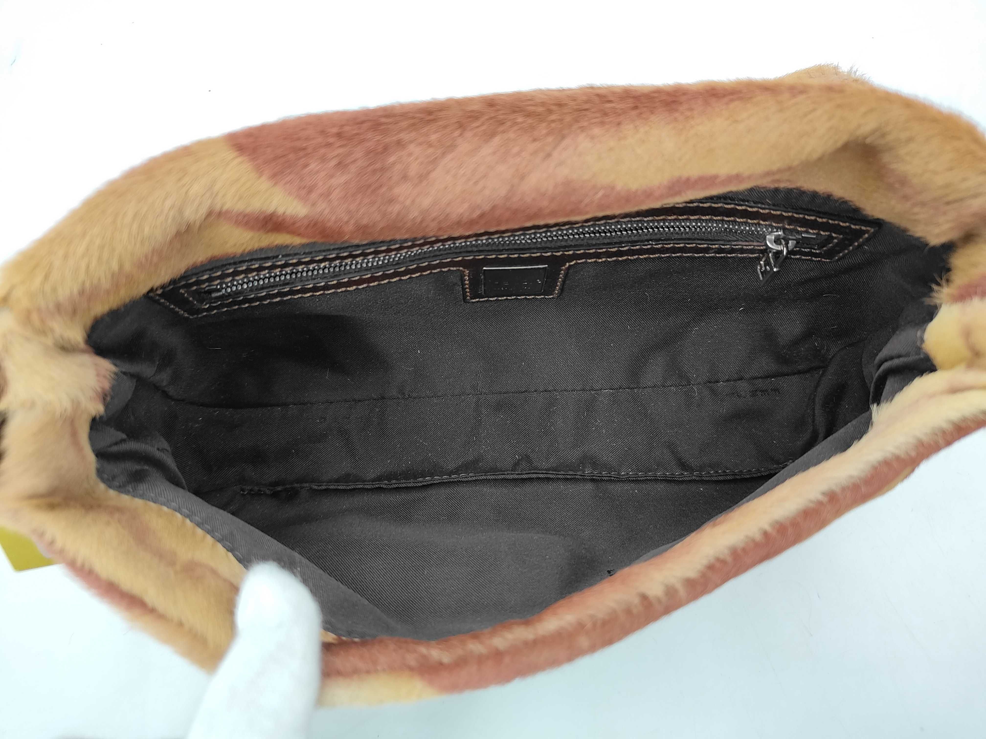 Mamma Calf Hair Zebra Shoulder Bag — view 7