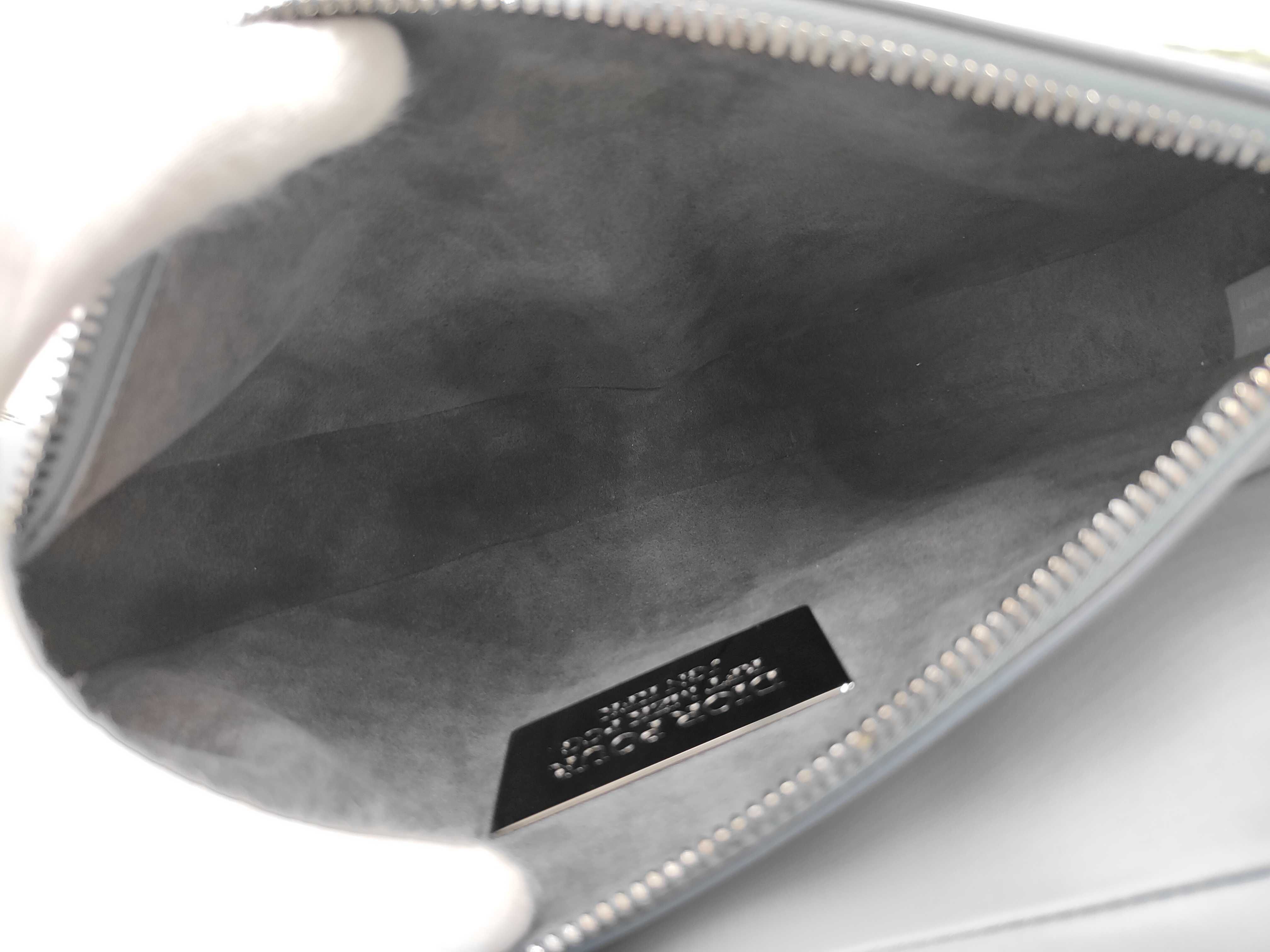 Saddle Bag Flower Calf Blue SS Shoulder Bag — view 9