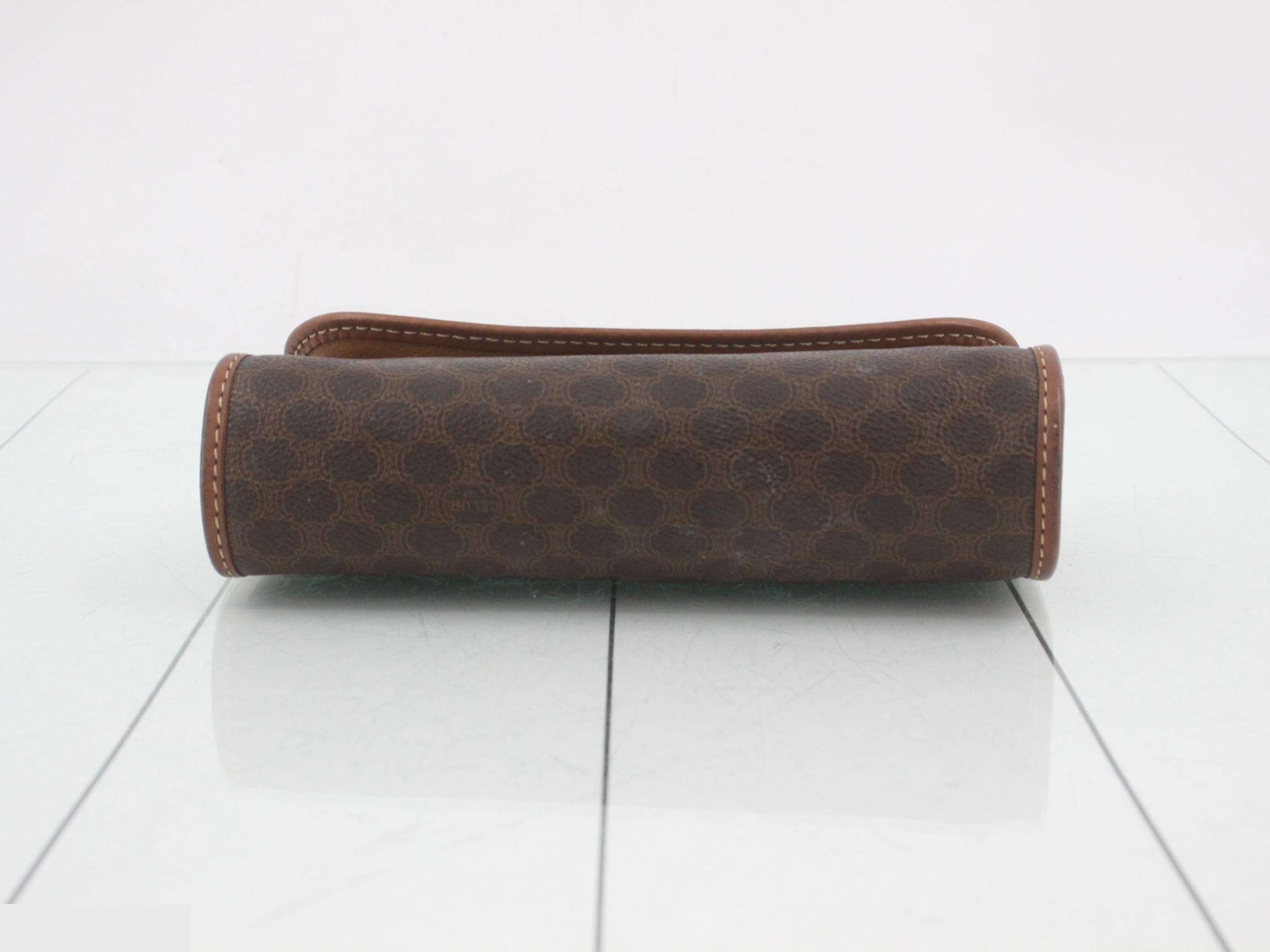 Other lines: Bags & Pouches, Macadam pattern, Brown — view 3