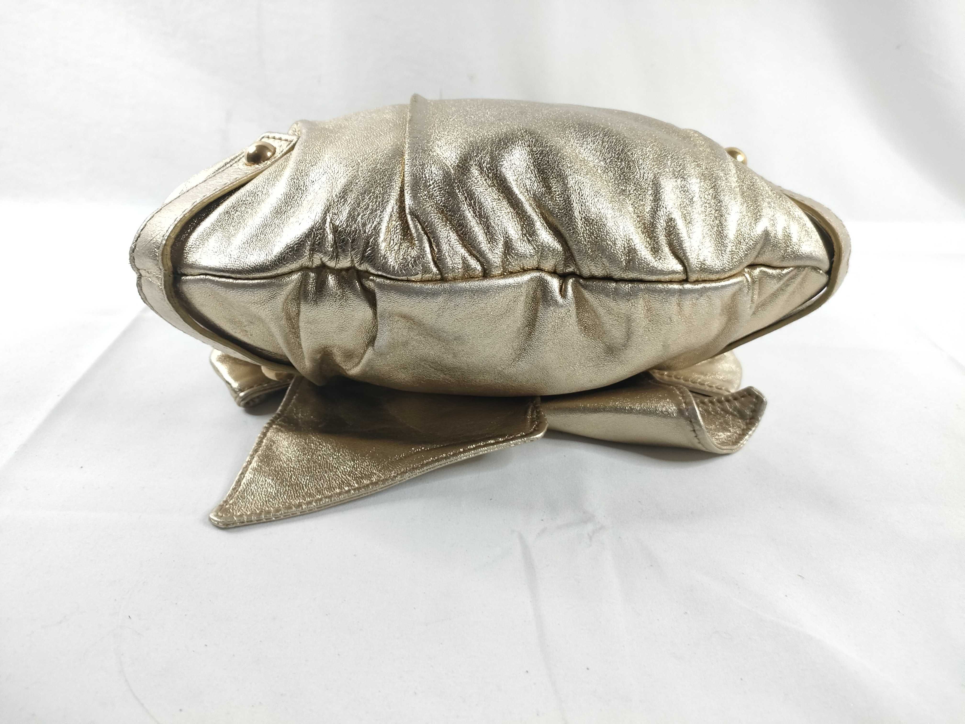 Rive Gauche Sac Bow Beige Shoulder Bag — view 4