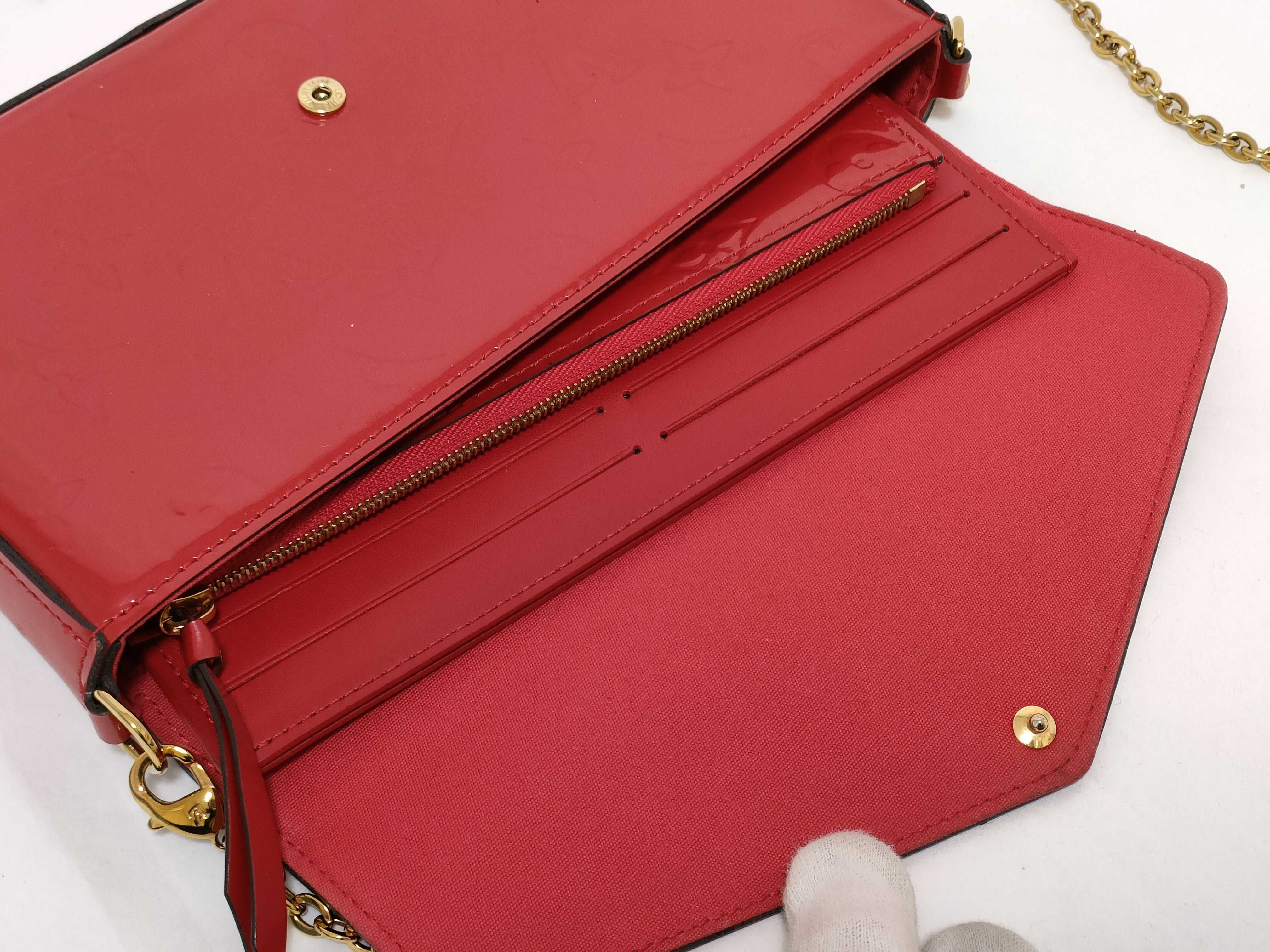 LV Vernis Pochette Félicie Shoulder Bag — view 8