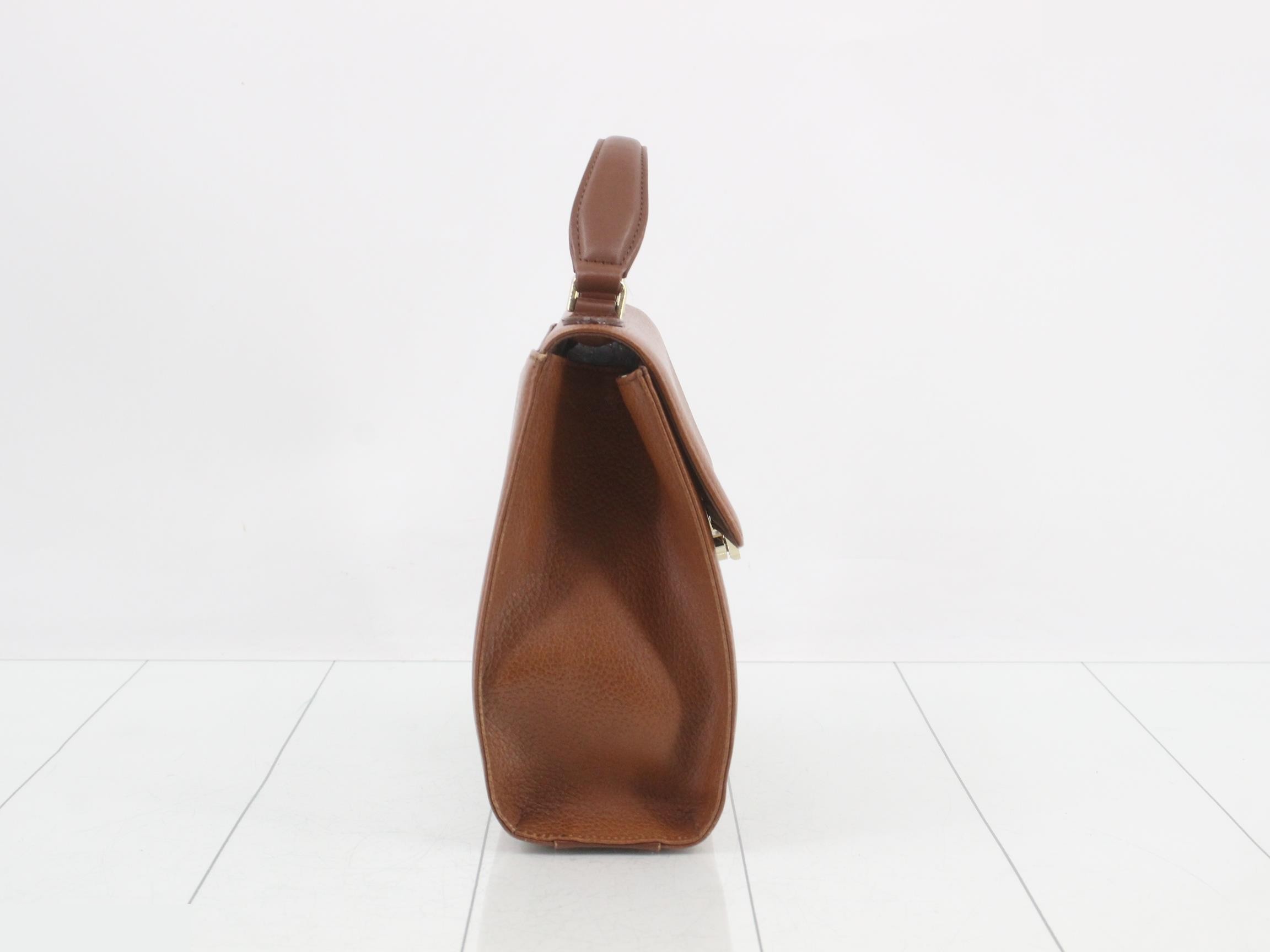 Leather, brown, box, W23.5 H20 D7.5 — view 4
