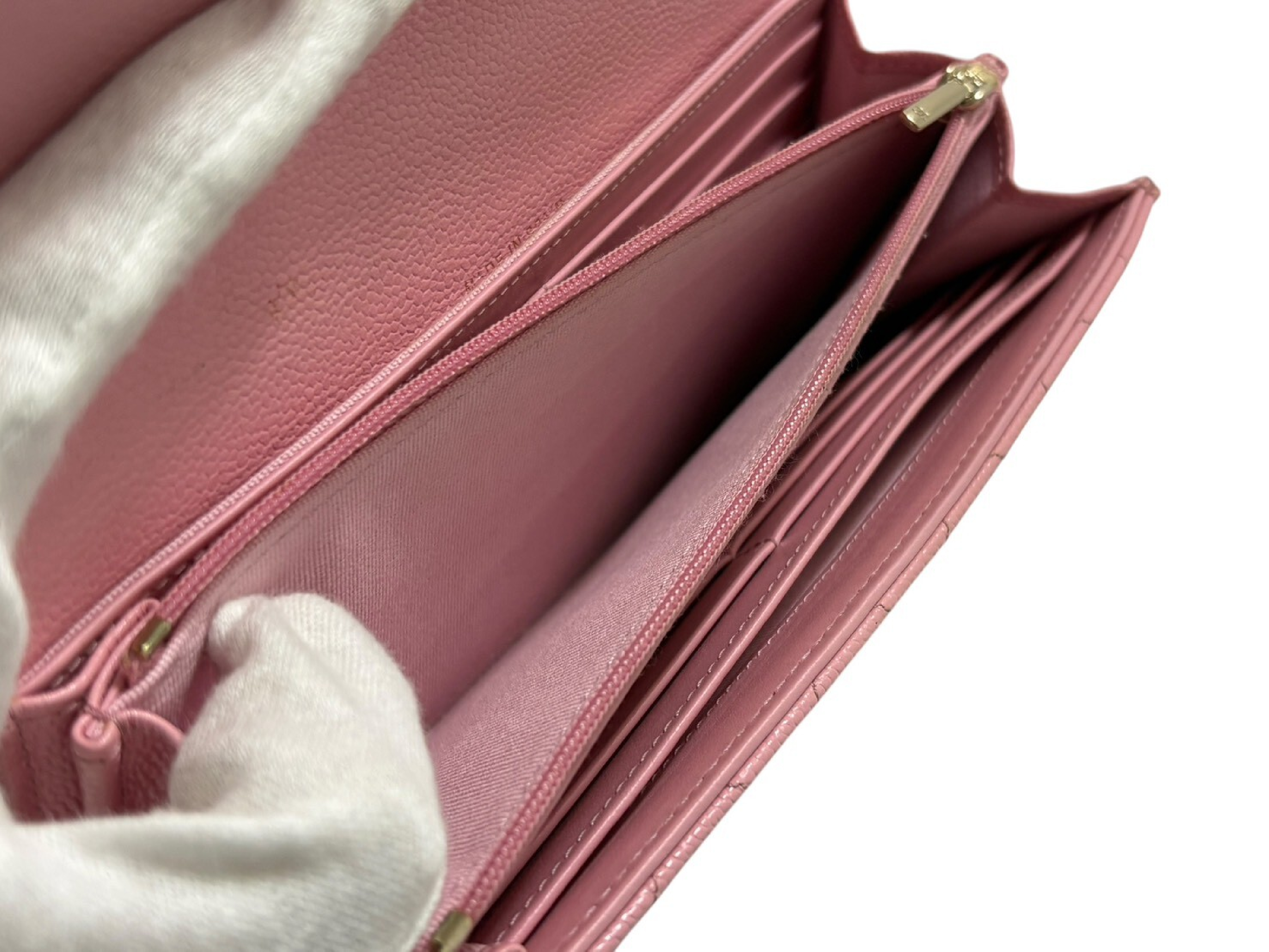long wallet pink wallet — view 8
