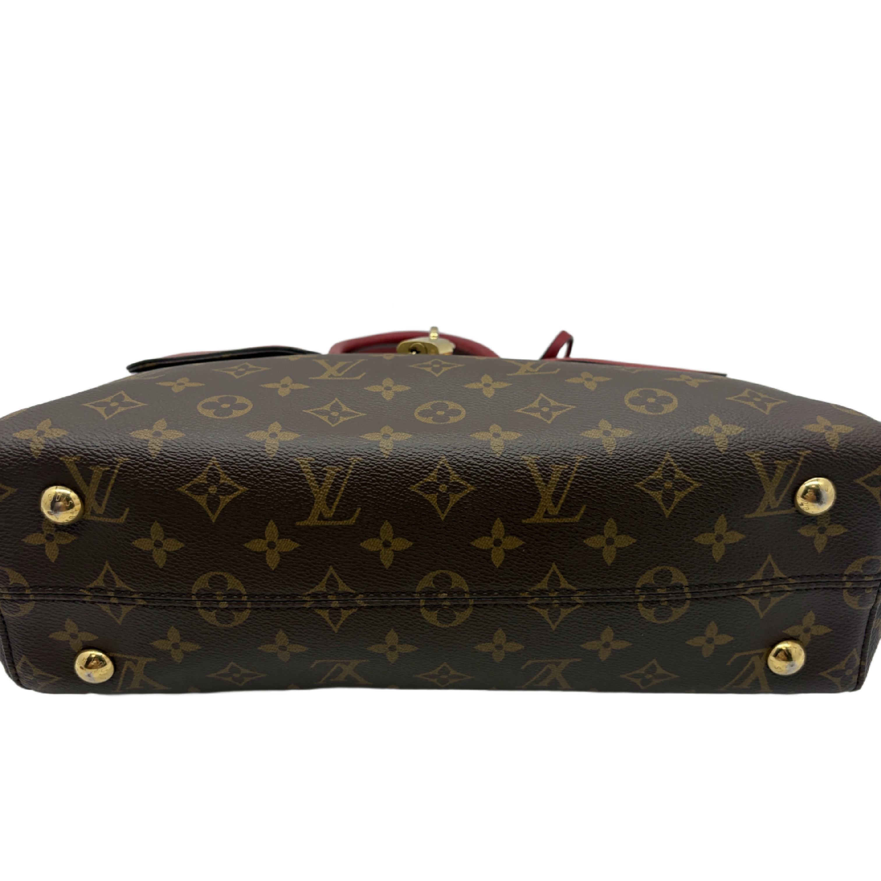 Venus Monogram Red Leather 2-Way Handbag — view 6