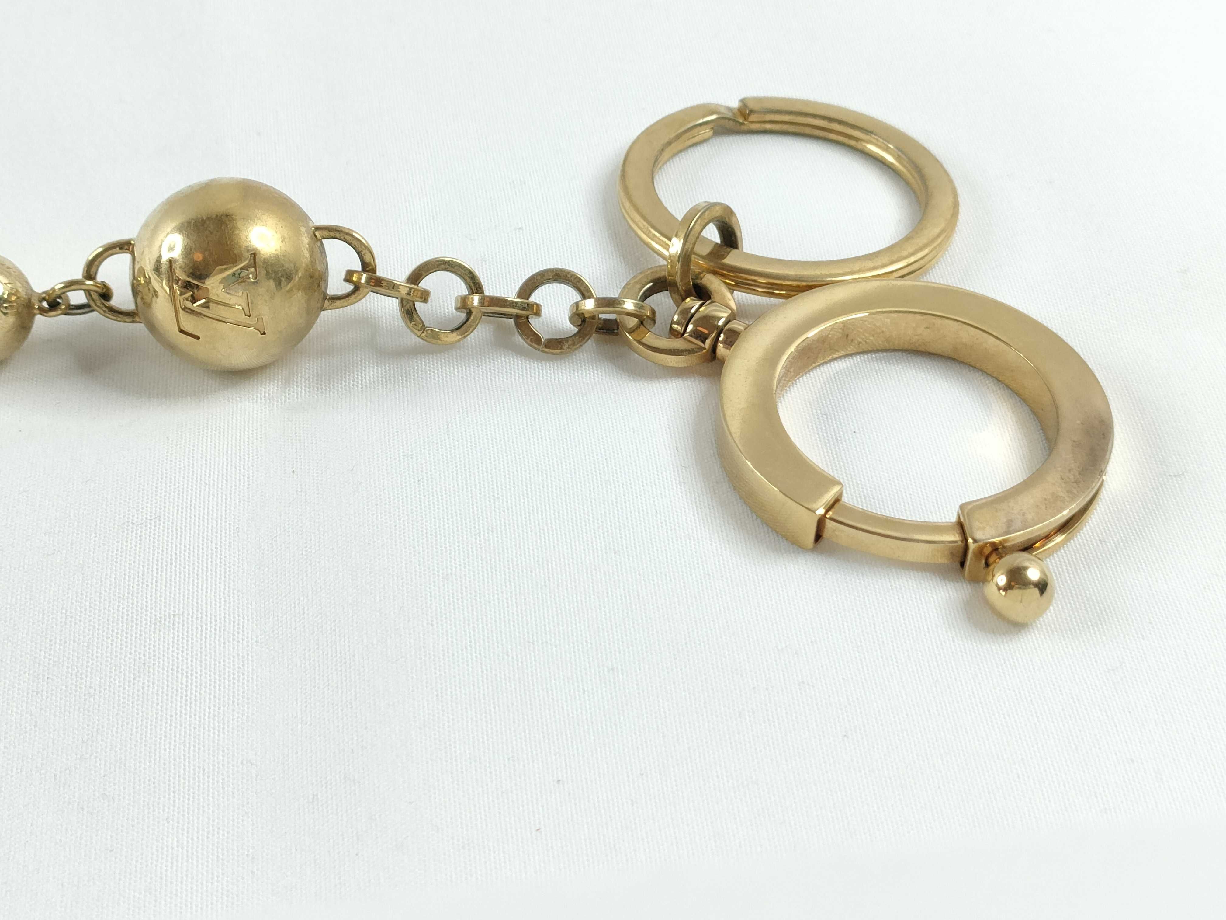 Gold Ball Tassel Charm — view 4