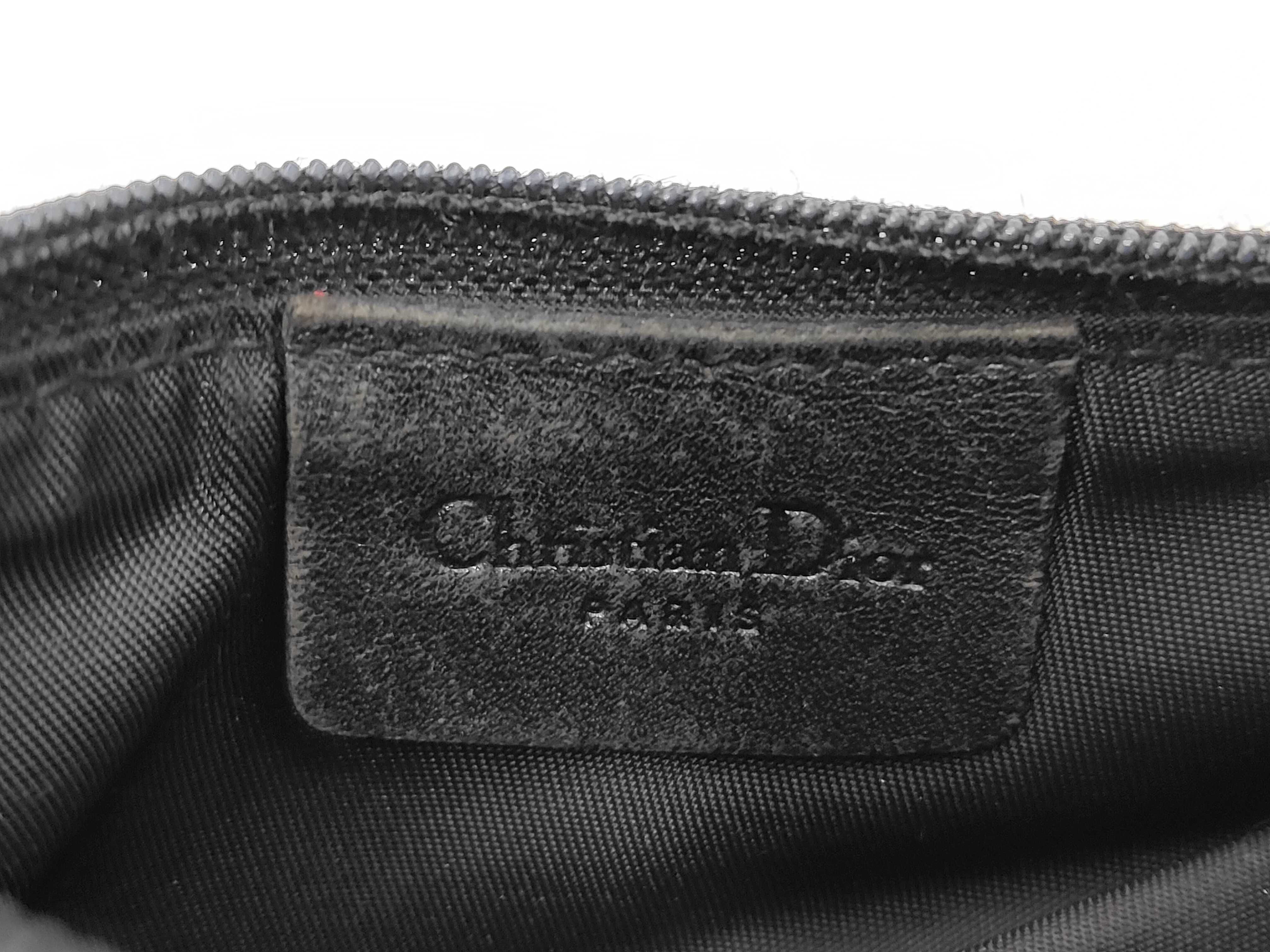 Trotter Saddle Coin Case, Canvas, Black Coin Case — view 6