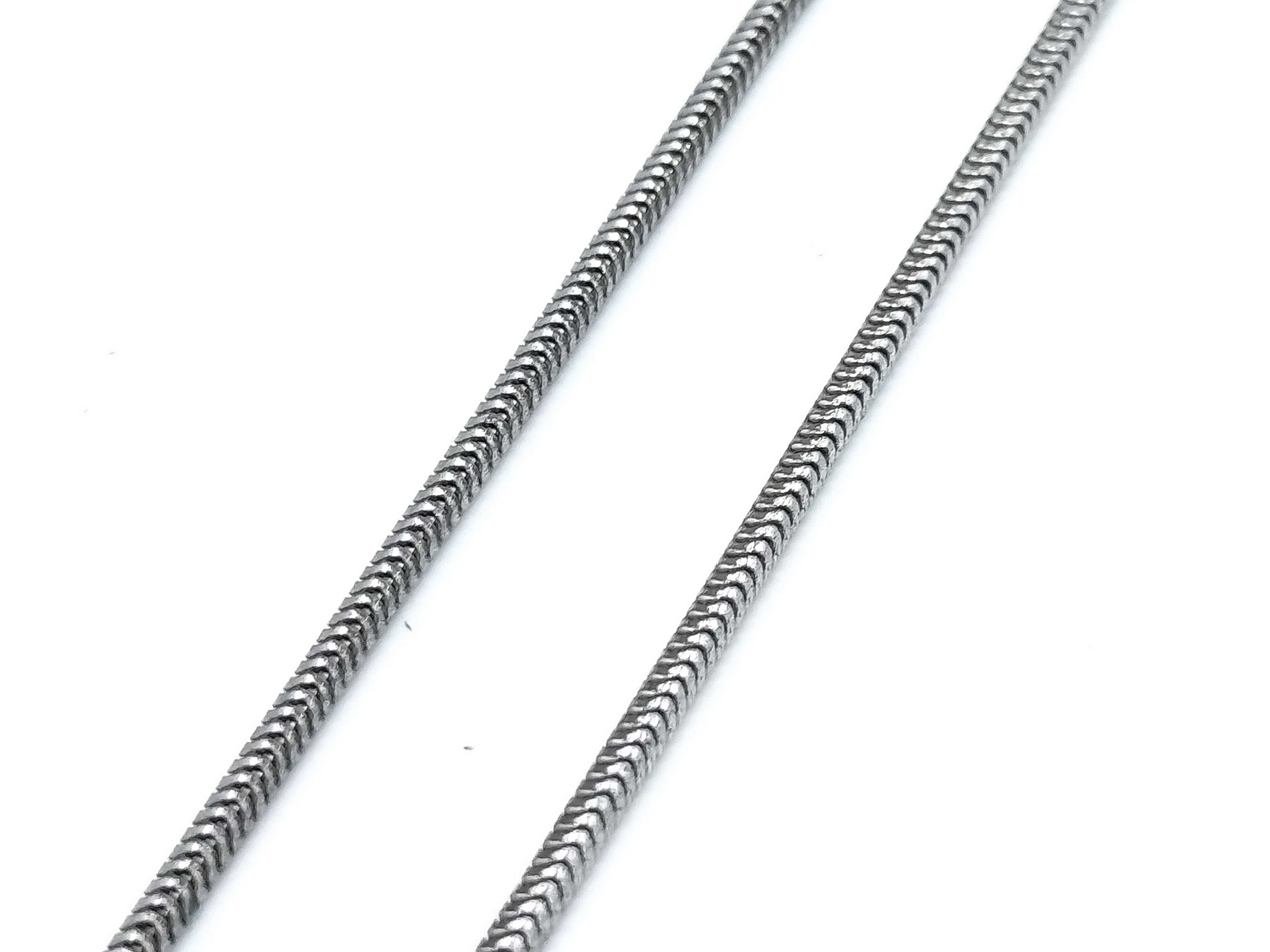 Coco Mark Rhinestone Necklace 01P — view 6