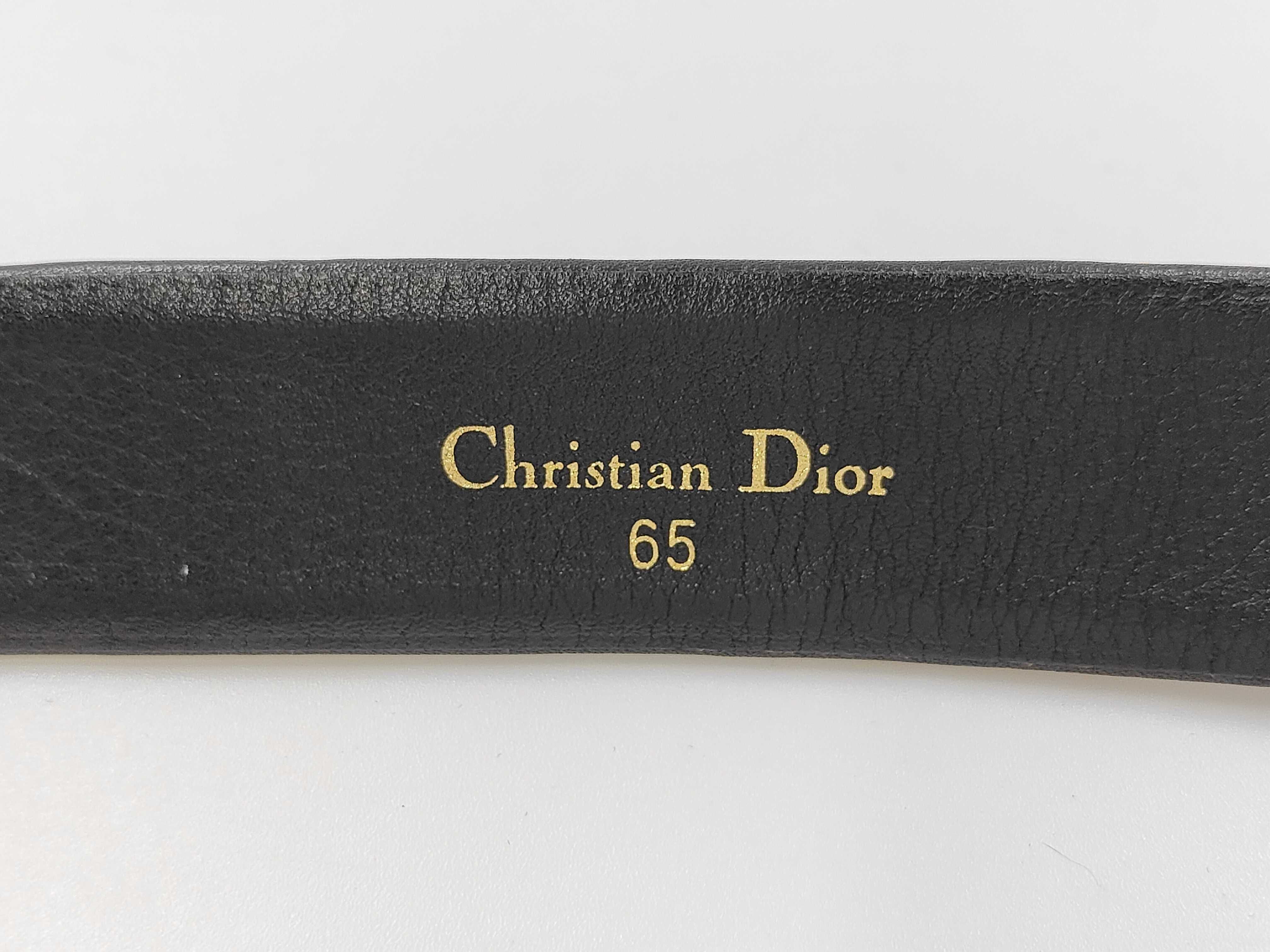 Trotter Dior/All-over pattern/Gold hardware belt — view 4