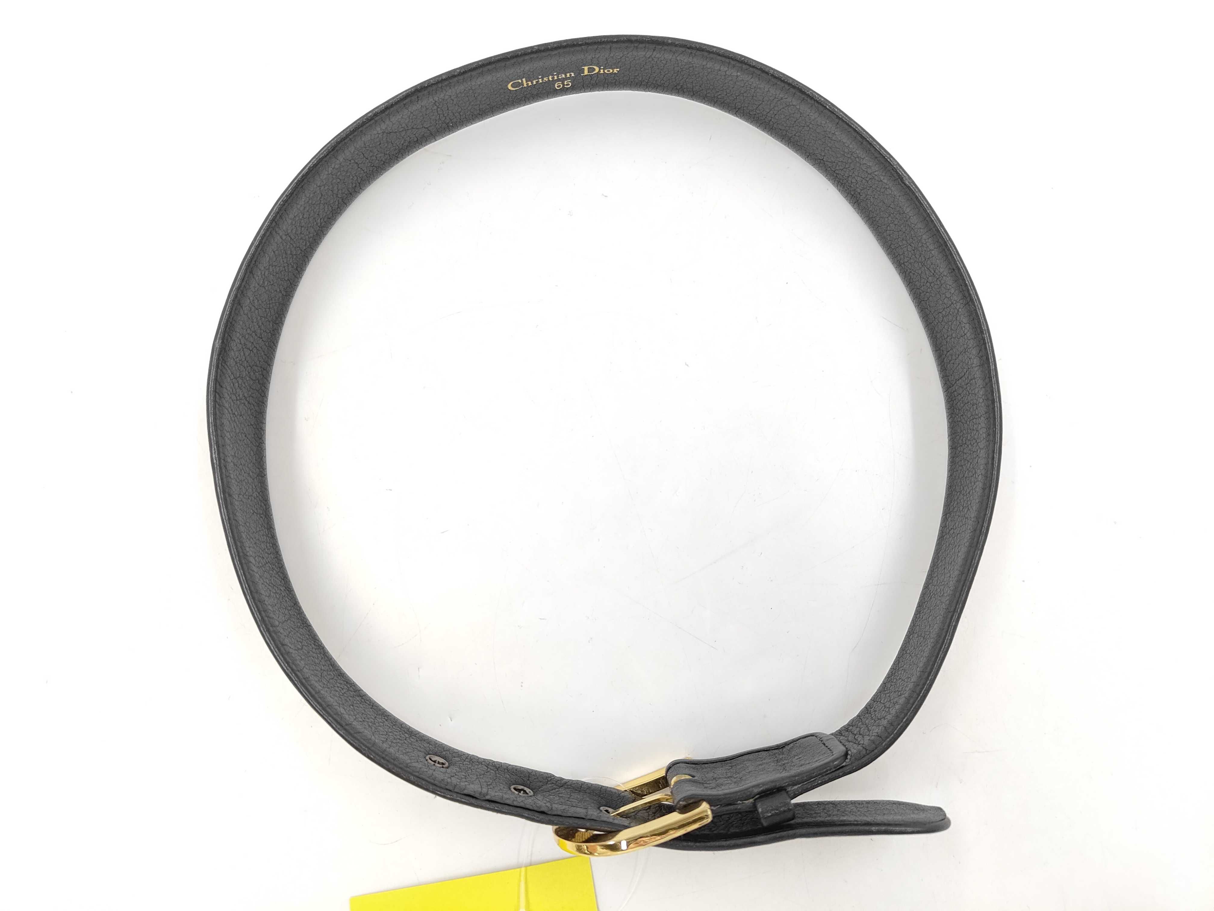 Trotter Dior/All-over pattern/Gold hardware belt — view 5