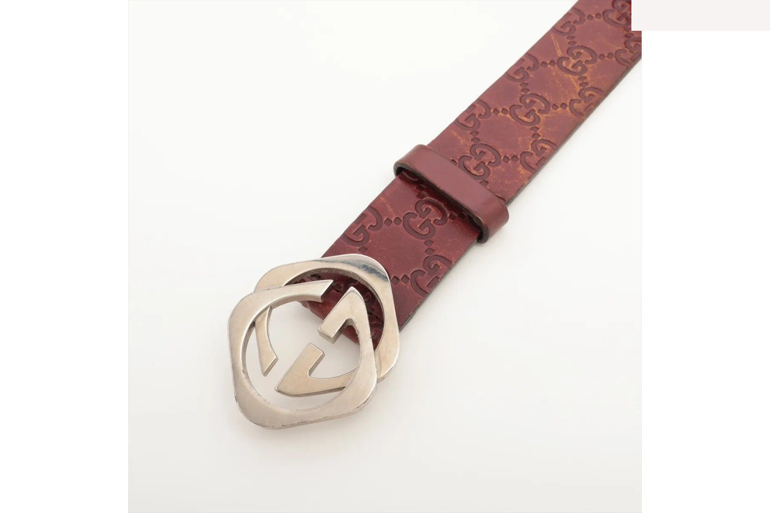 Guccissima 182320 Leather Belt, Genuine Leather — view 2